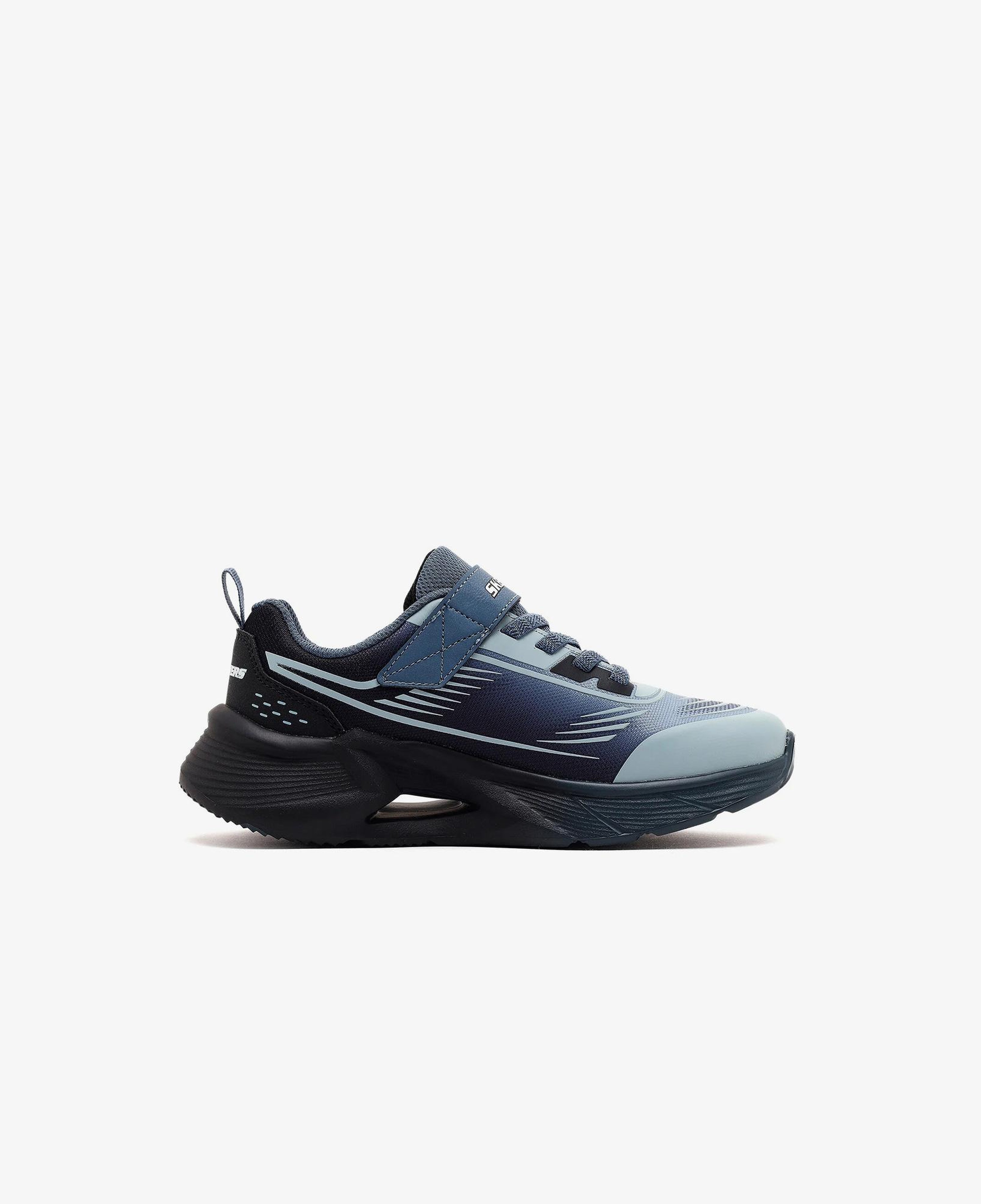 Skechers Tidal Teck Çocuk Siyah Spor Ayakkabı