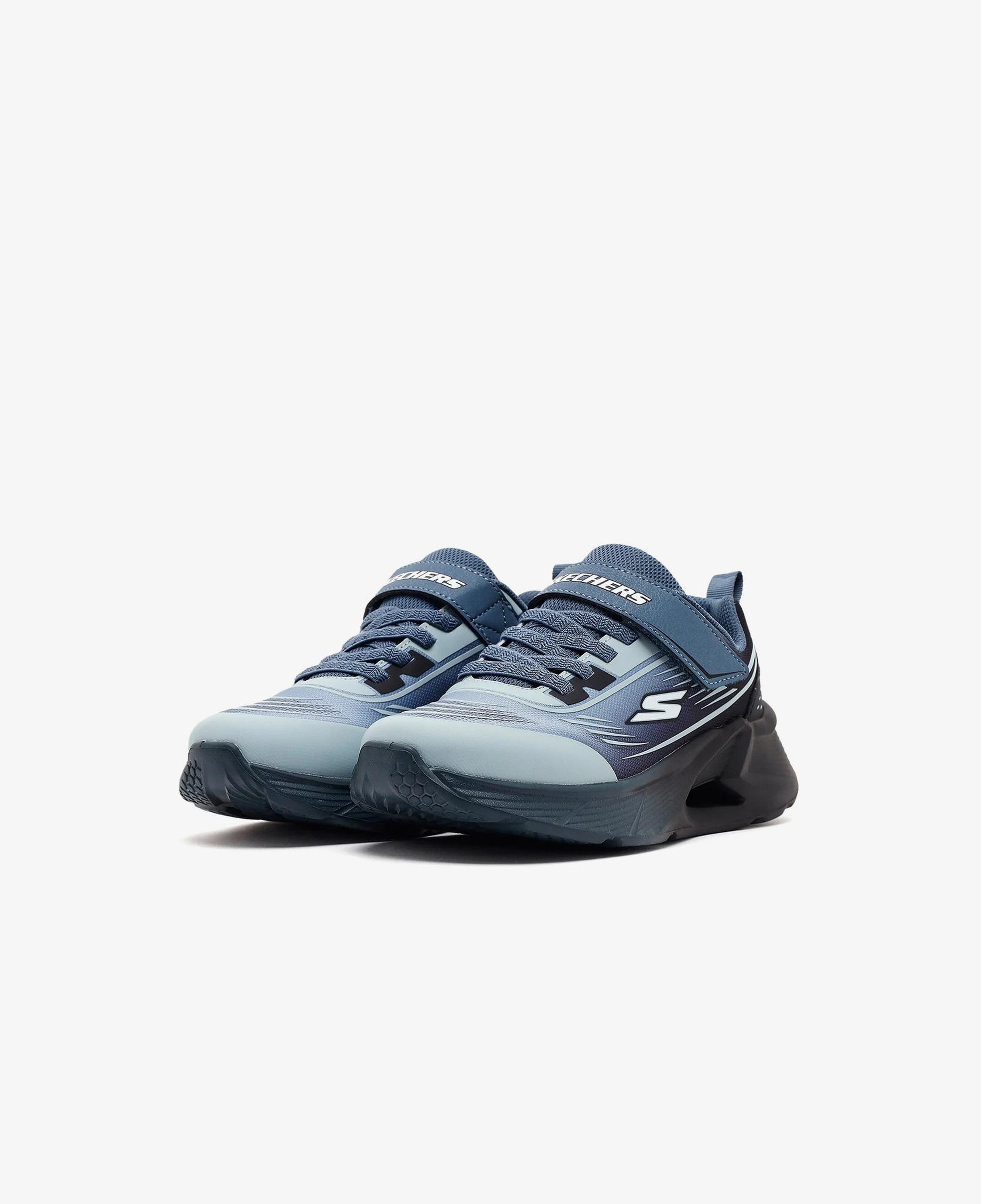 Skechers Tidal Teck Çocuk Siyah Spor Ayakkabı