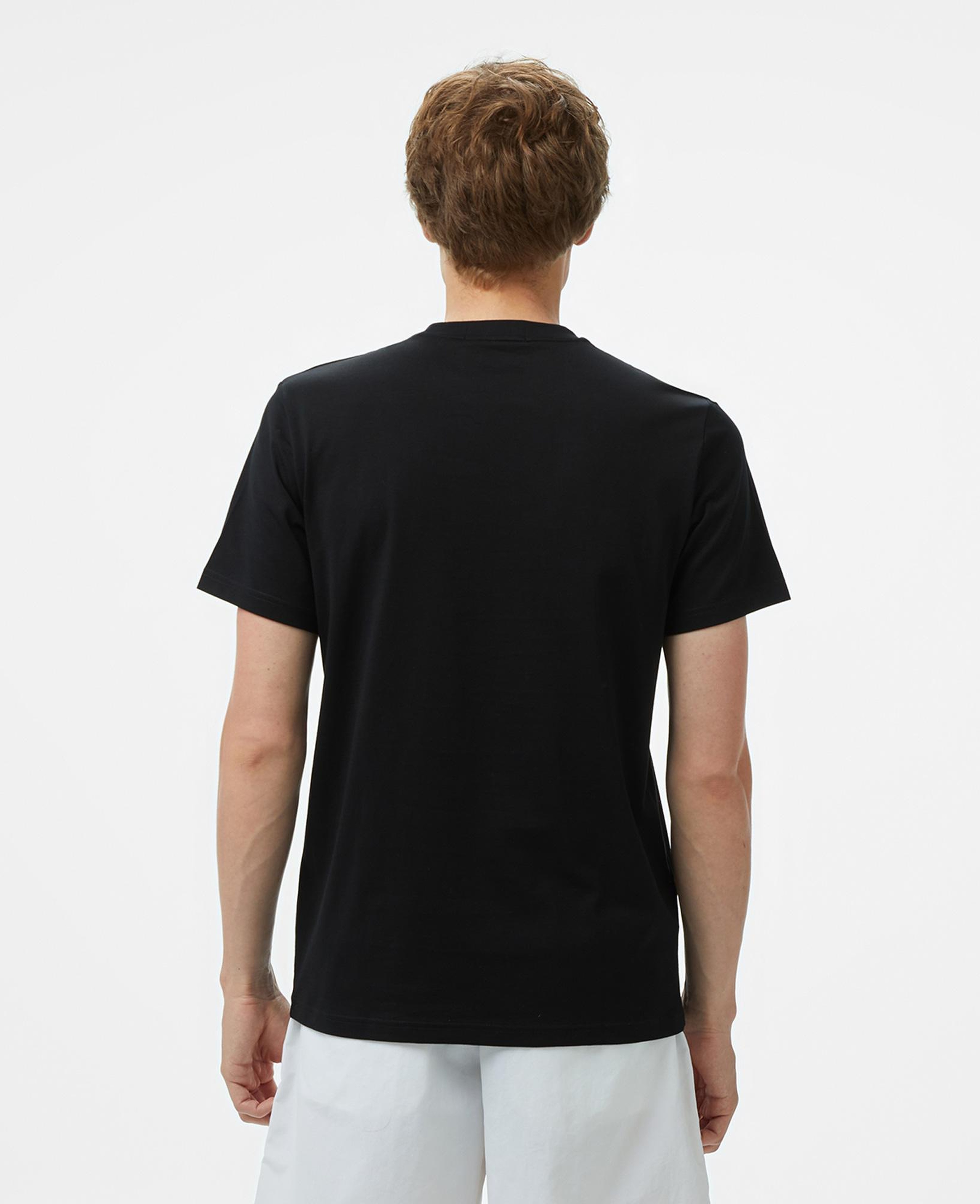 Fred Perry Embroidered Erkek Siyah T-Shirt