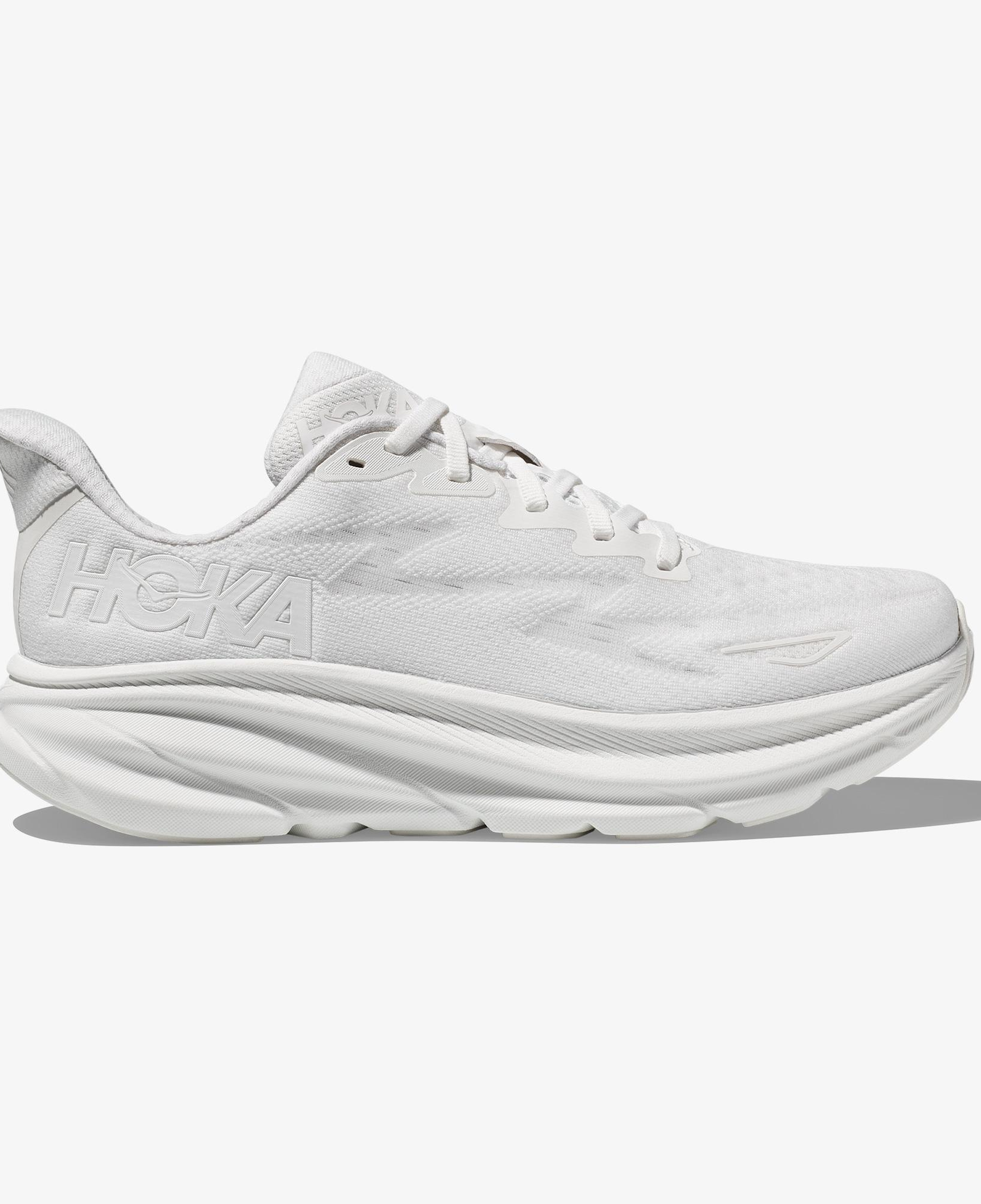 Hoka Clifton 9 Kadın Beyaz Koşu Ayakkabısı