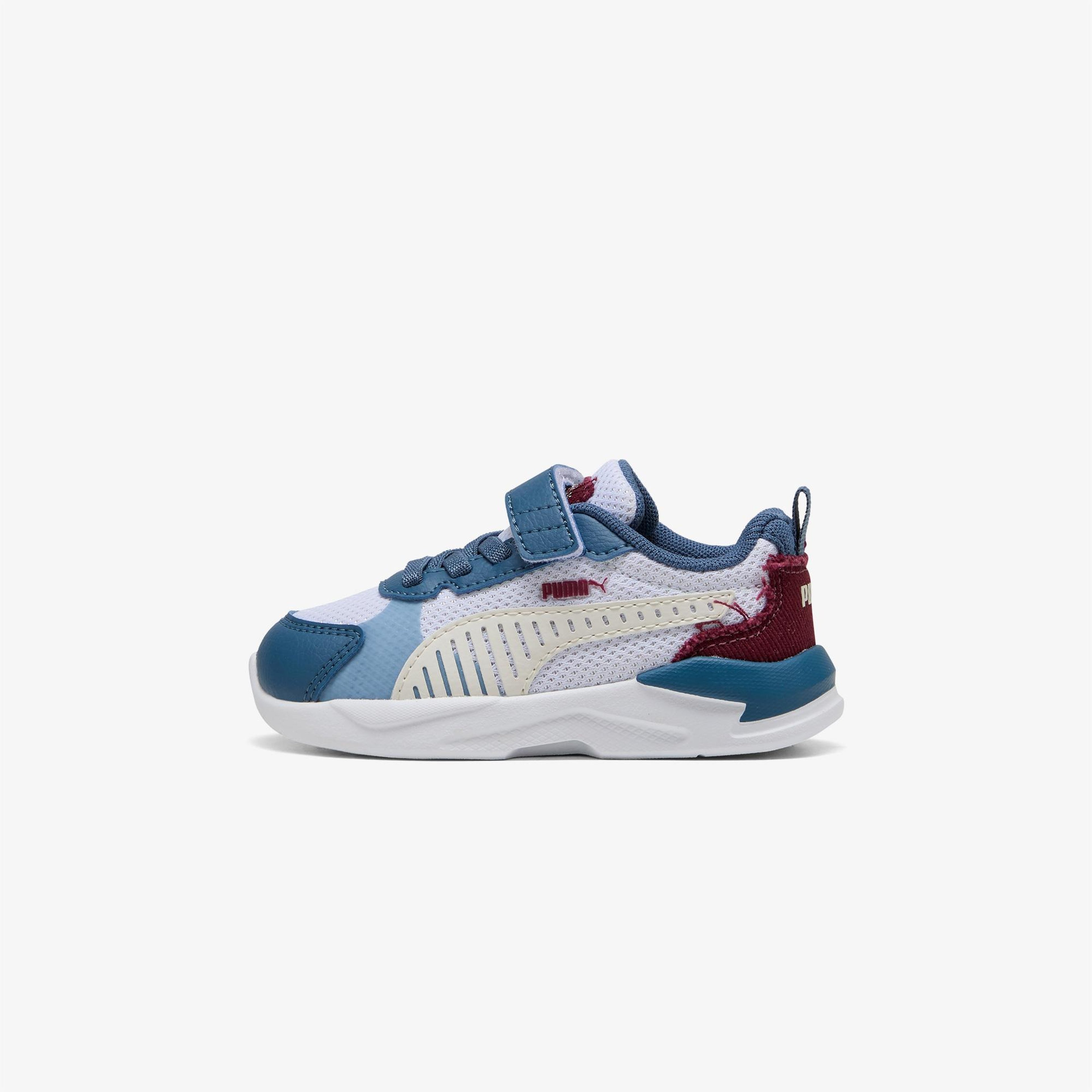 Puma X-Ray 3 LT Mid 90s Bebek Gri Spor Ayakkabı