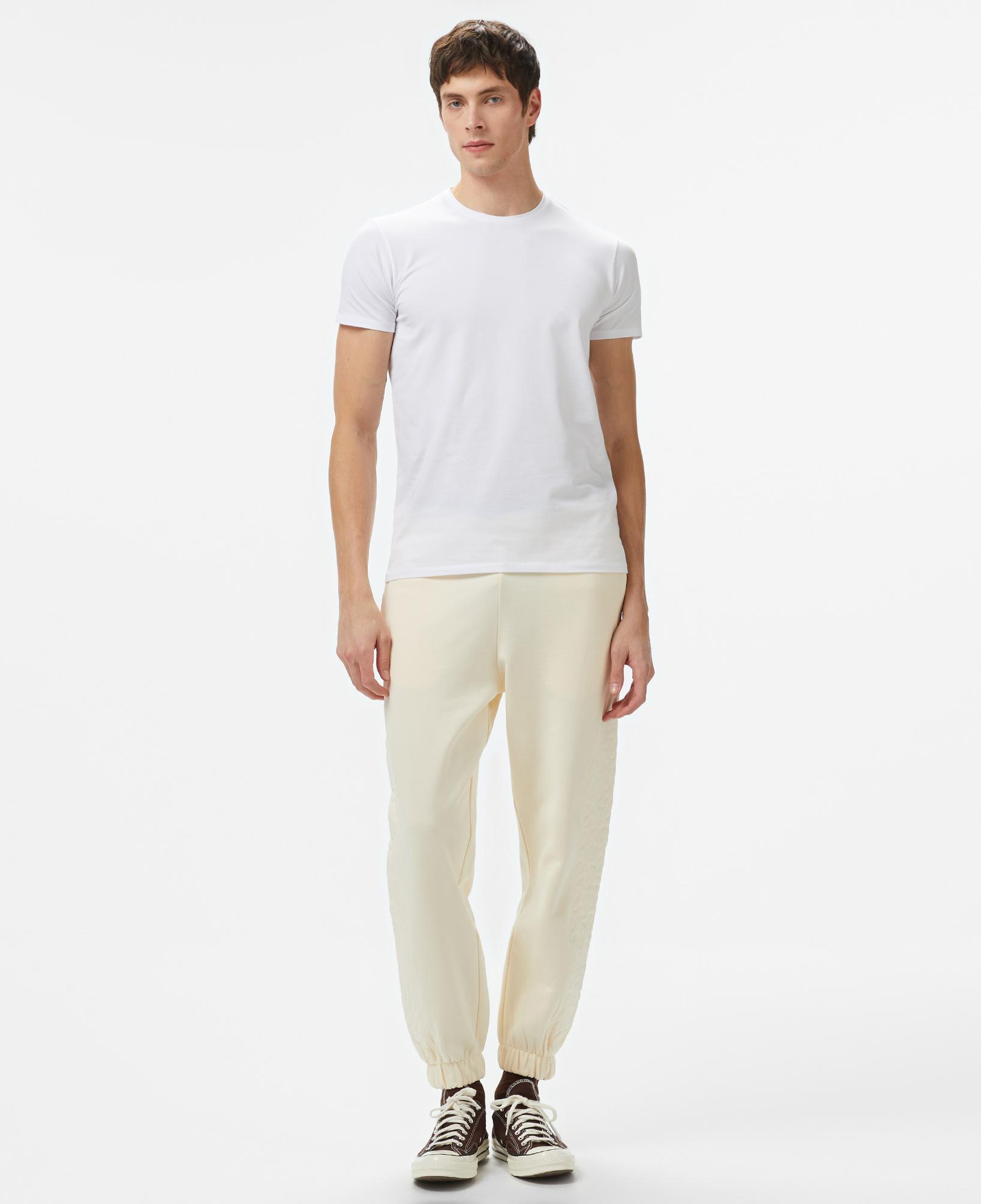 UNITED4 Pucci Detail Erkek Krem Pantolon