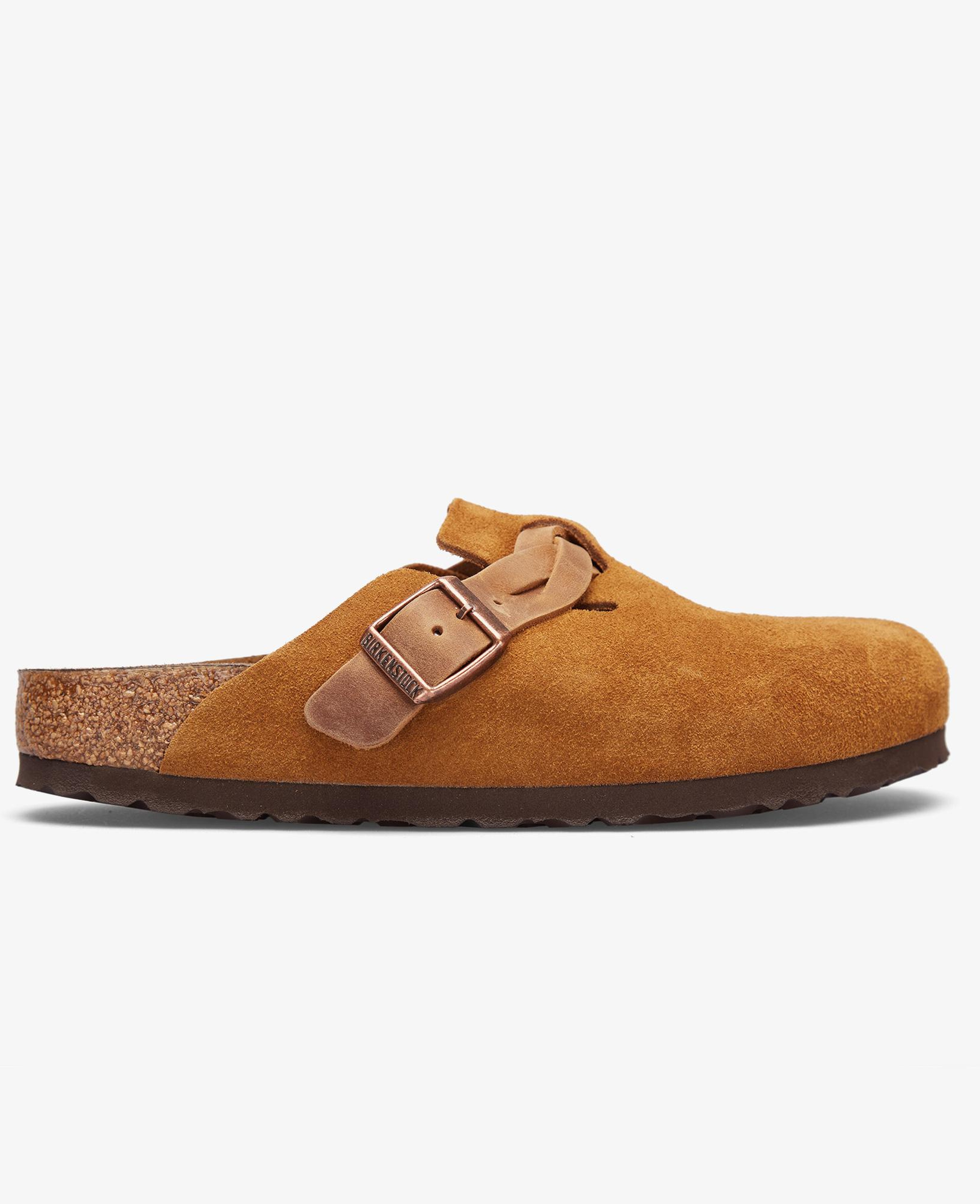 Birkenstock Boston Vl Braided Kadın Kahverengi Terlik