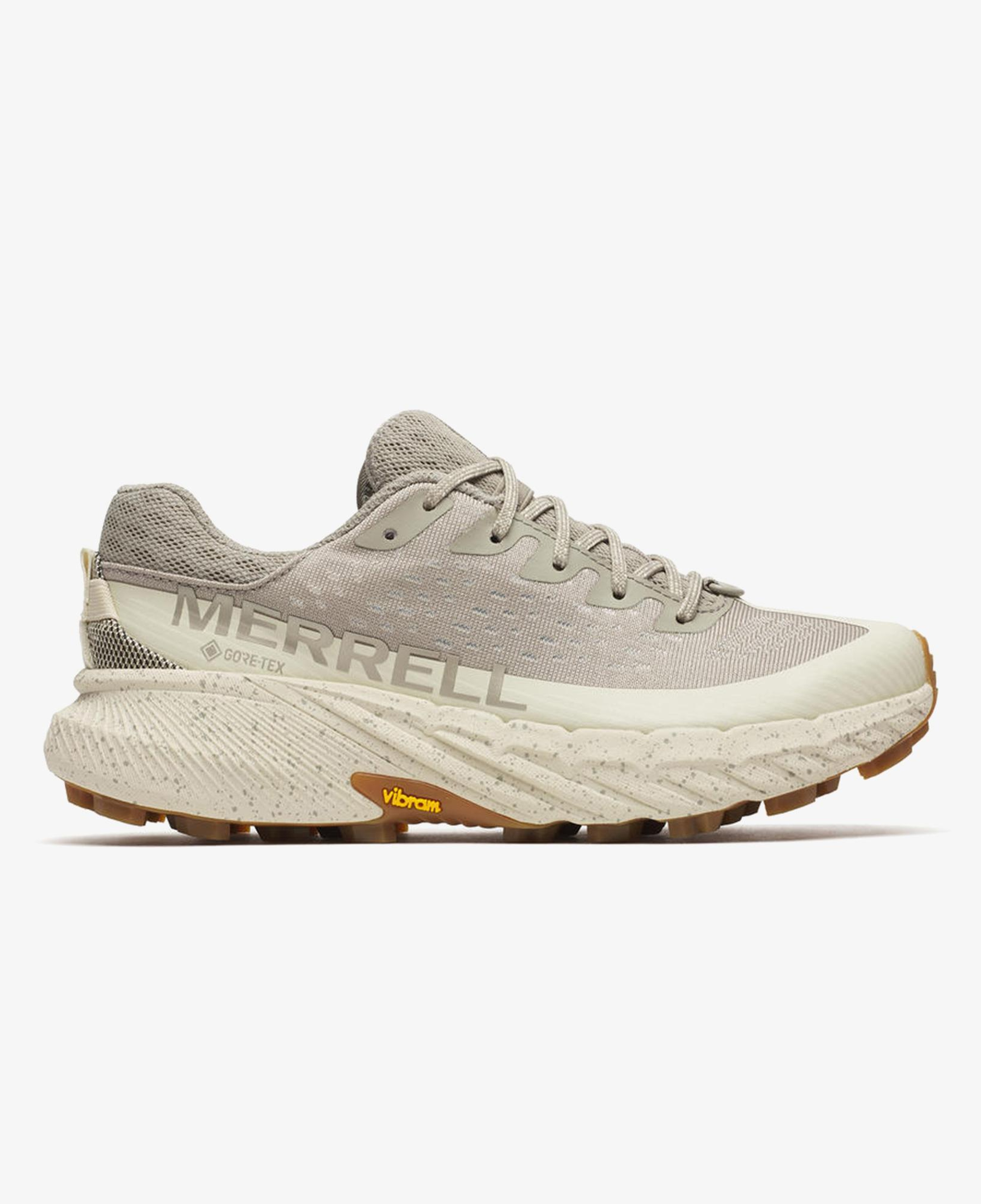 Merrell Agility Peak 5 Gore Tex Kadın Bej Koşu Ayakkabısı