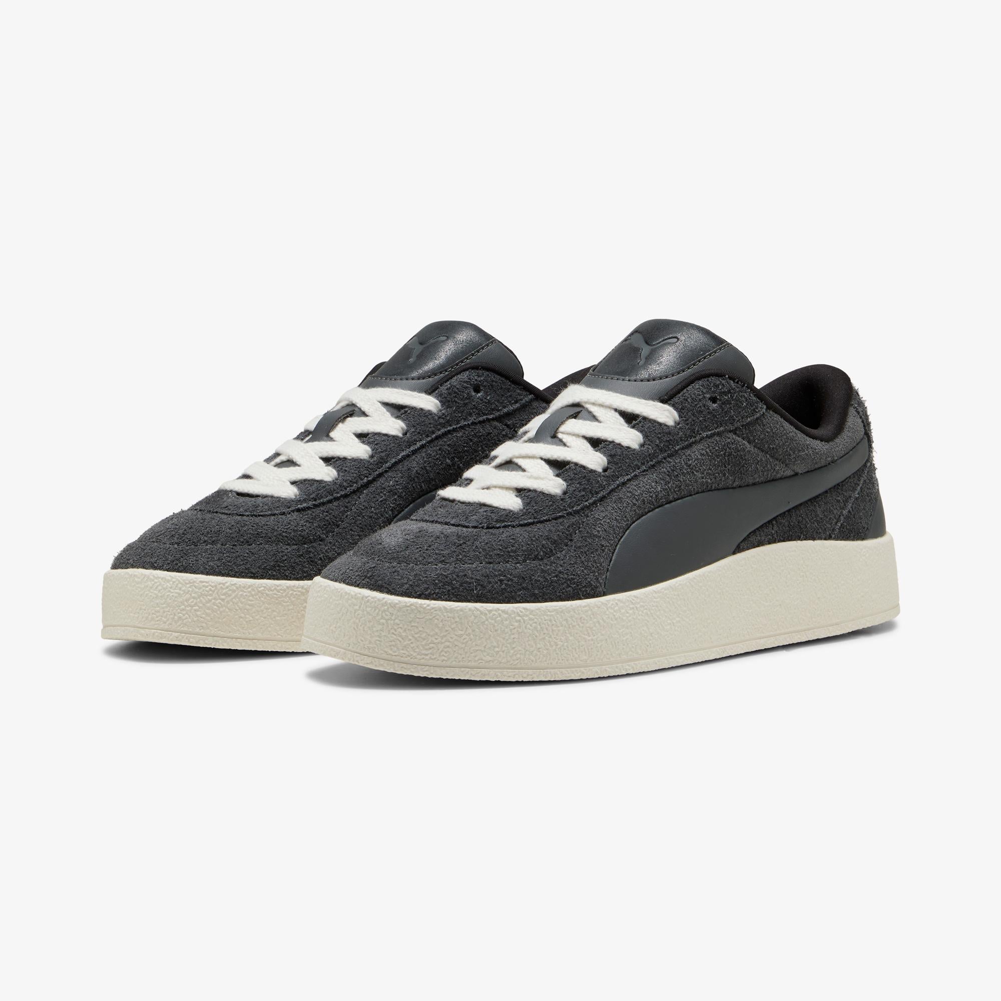 Puma CA Luxe Fuzzy Unisex Gri Spor Ayakkabı