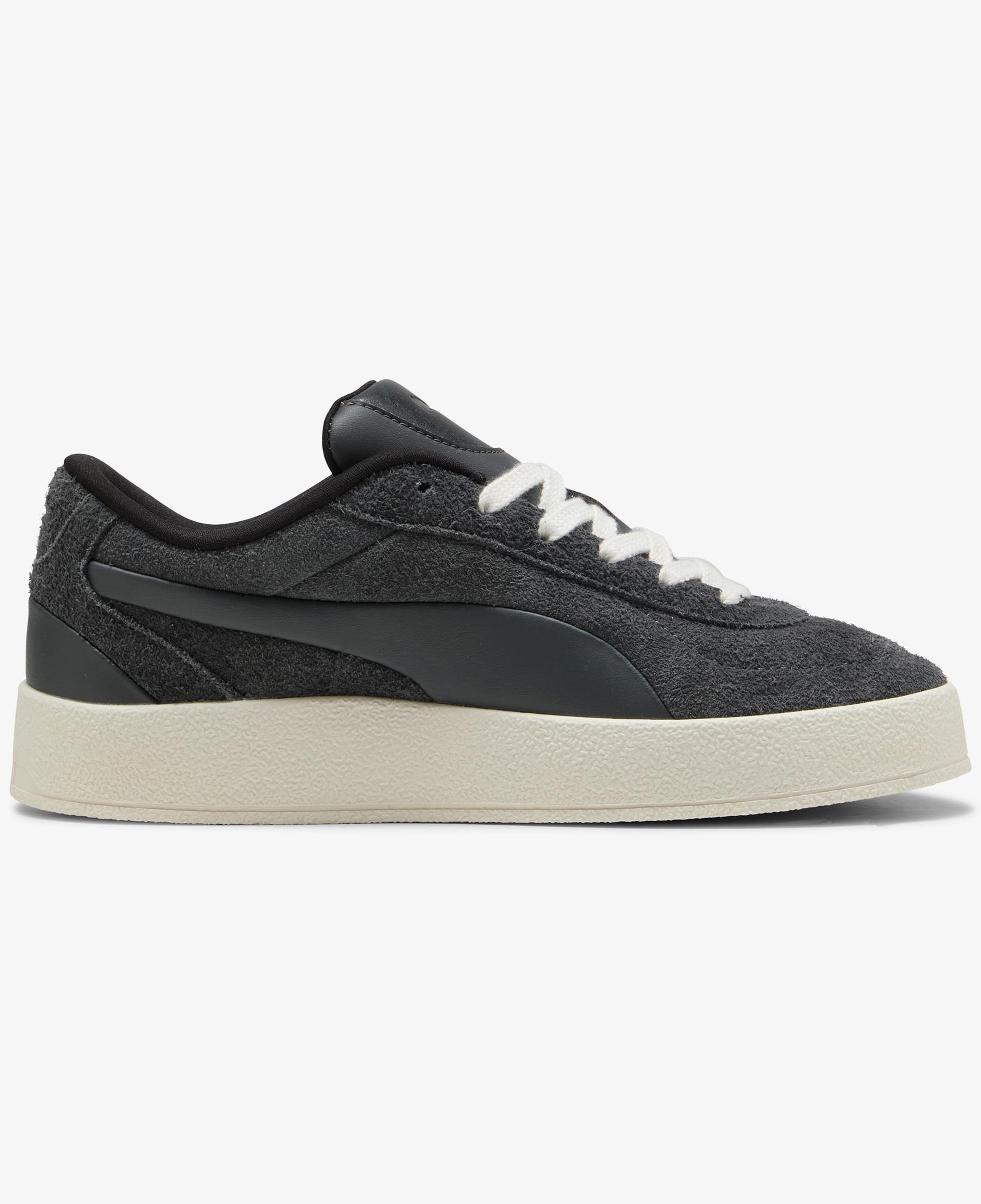 Puma CA Luxe Fuzzy Unisex Gri Spor Ayakkabı