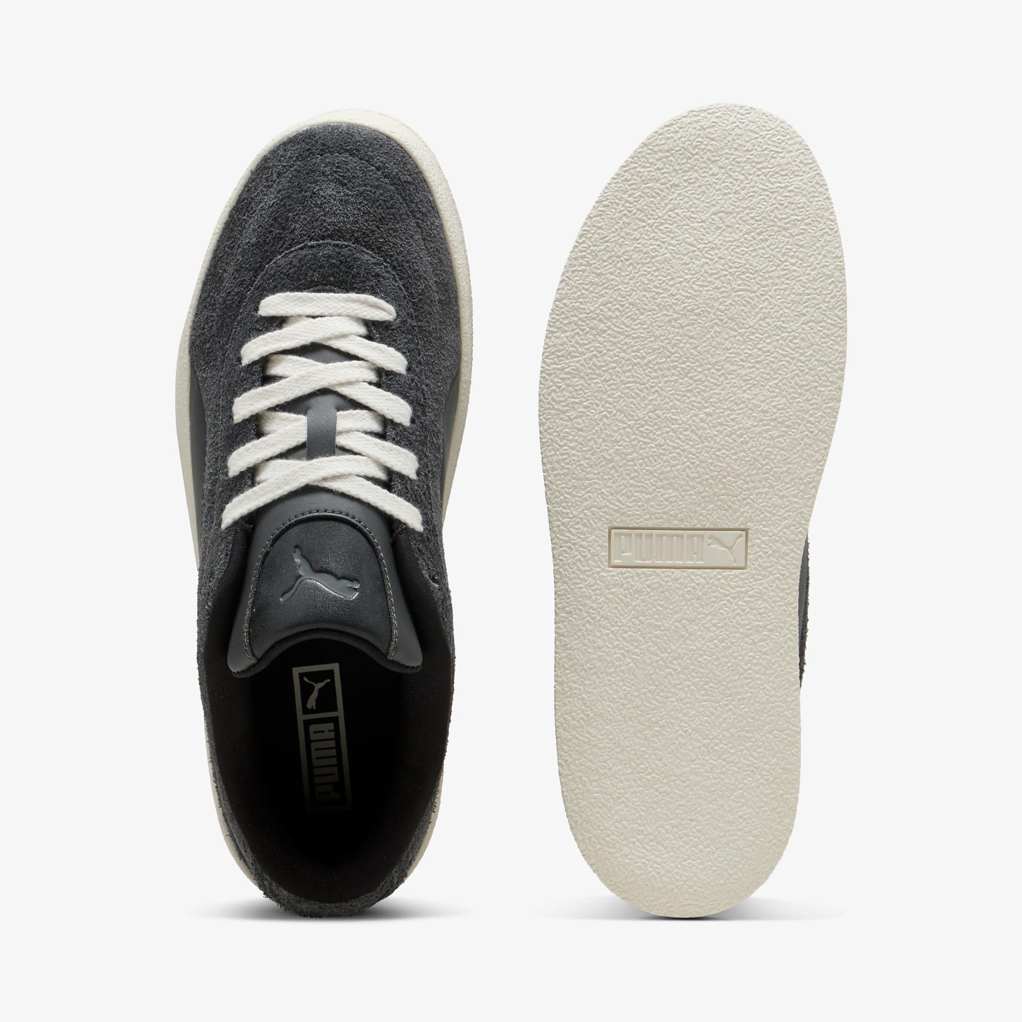 Puma CA Luxe Fuzzy Unisex Gri Spor Ayakkabı