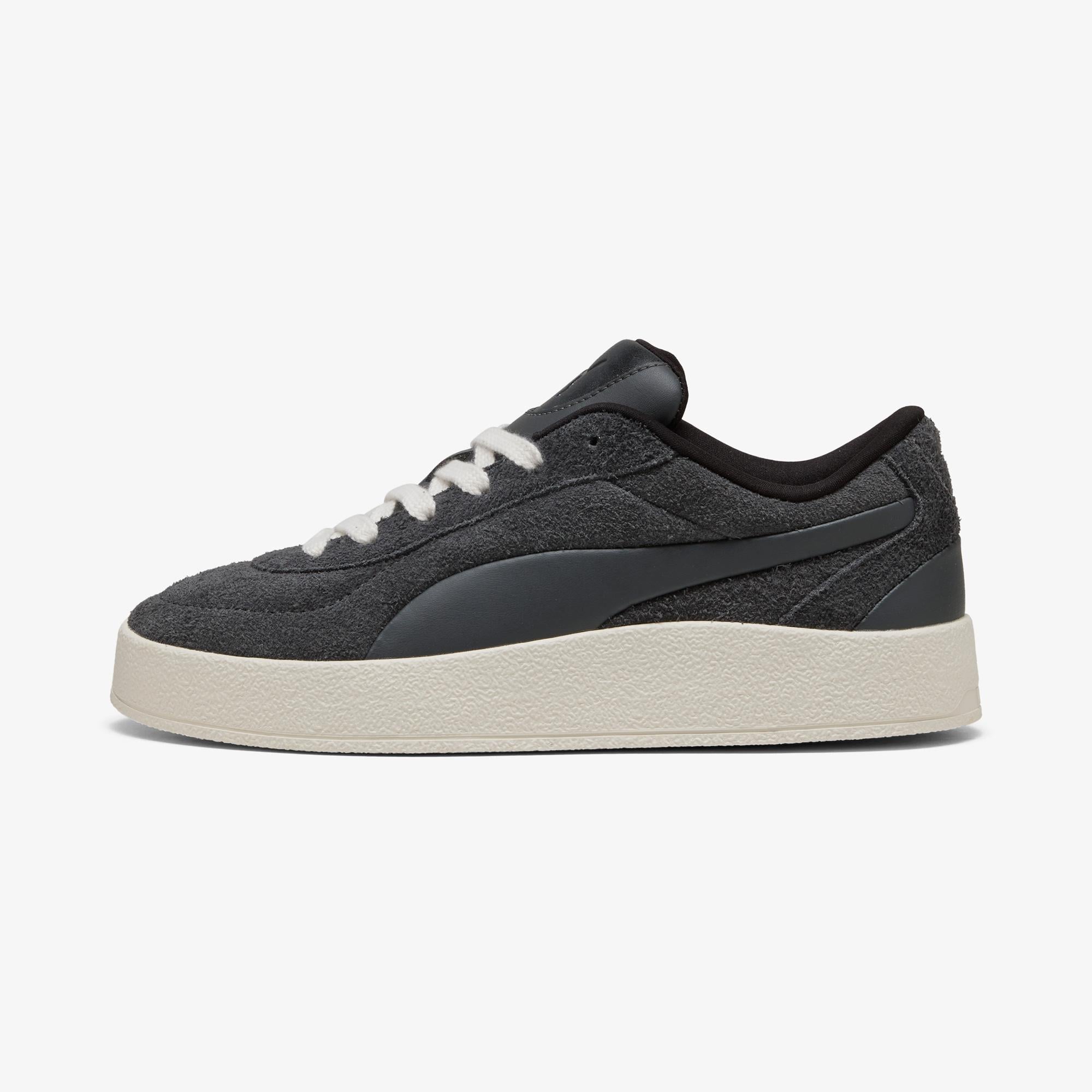 Puma CA Luxe Fuzzy Unisex Gri Spor Ayakkabı