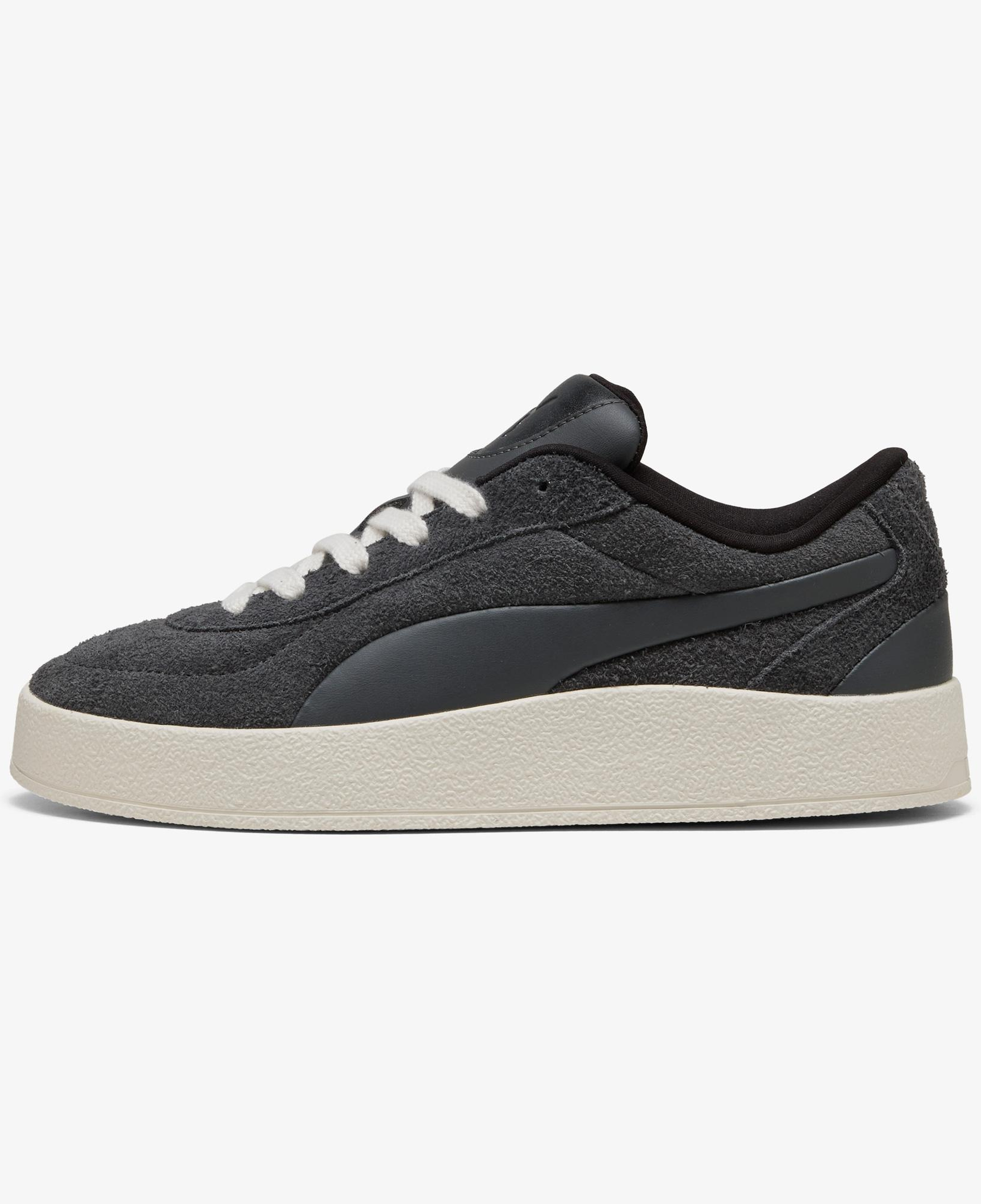 Puma CA Luxe Fuzzy Unisex Gri Spor Ayakkabı