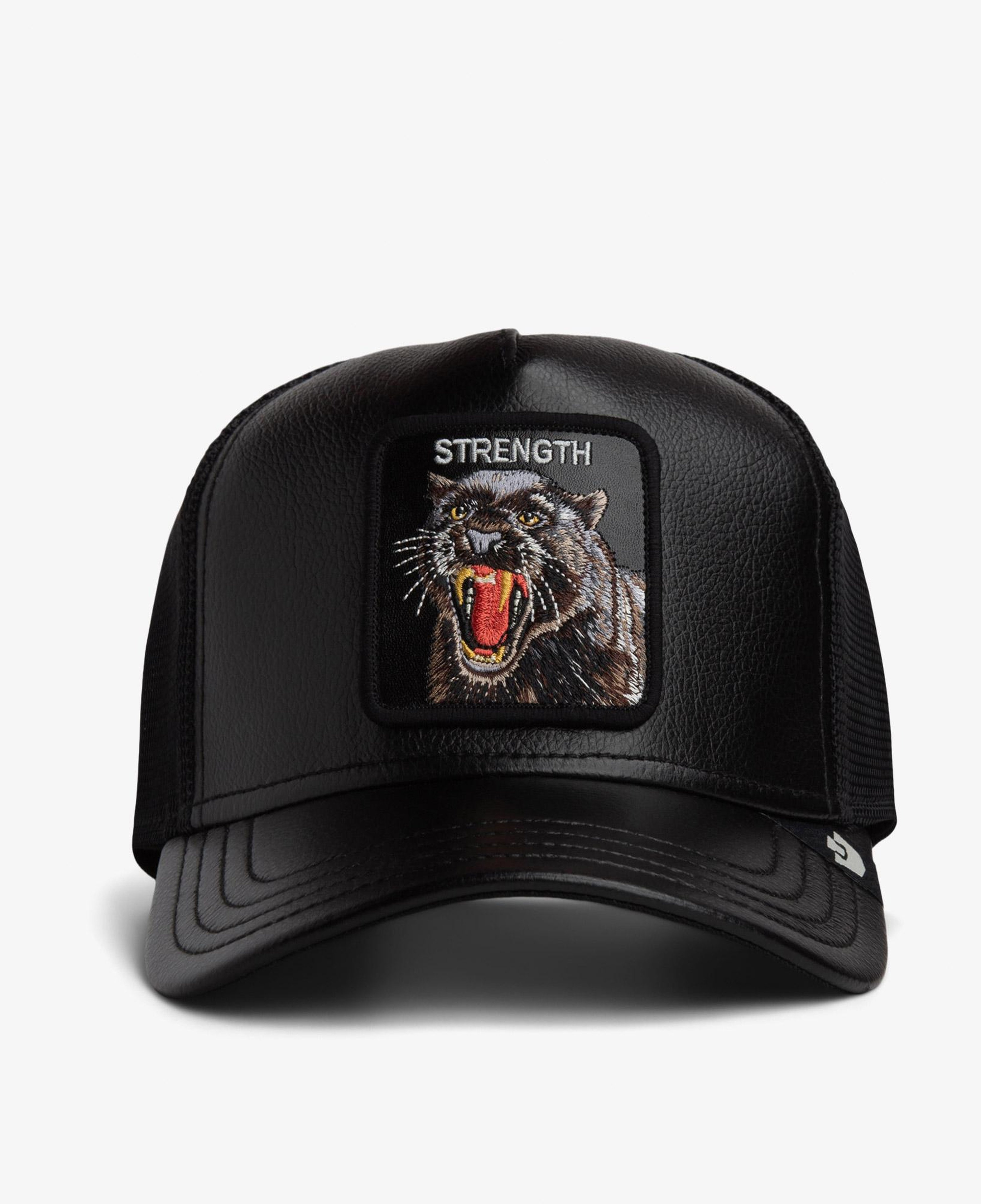 Goorin Bros Faux Leather Panther Unisex Siyah Şapka