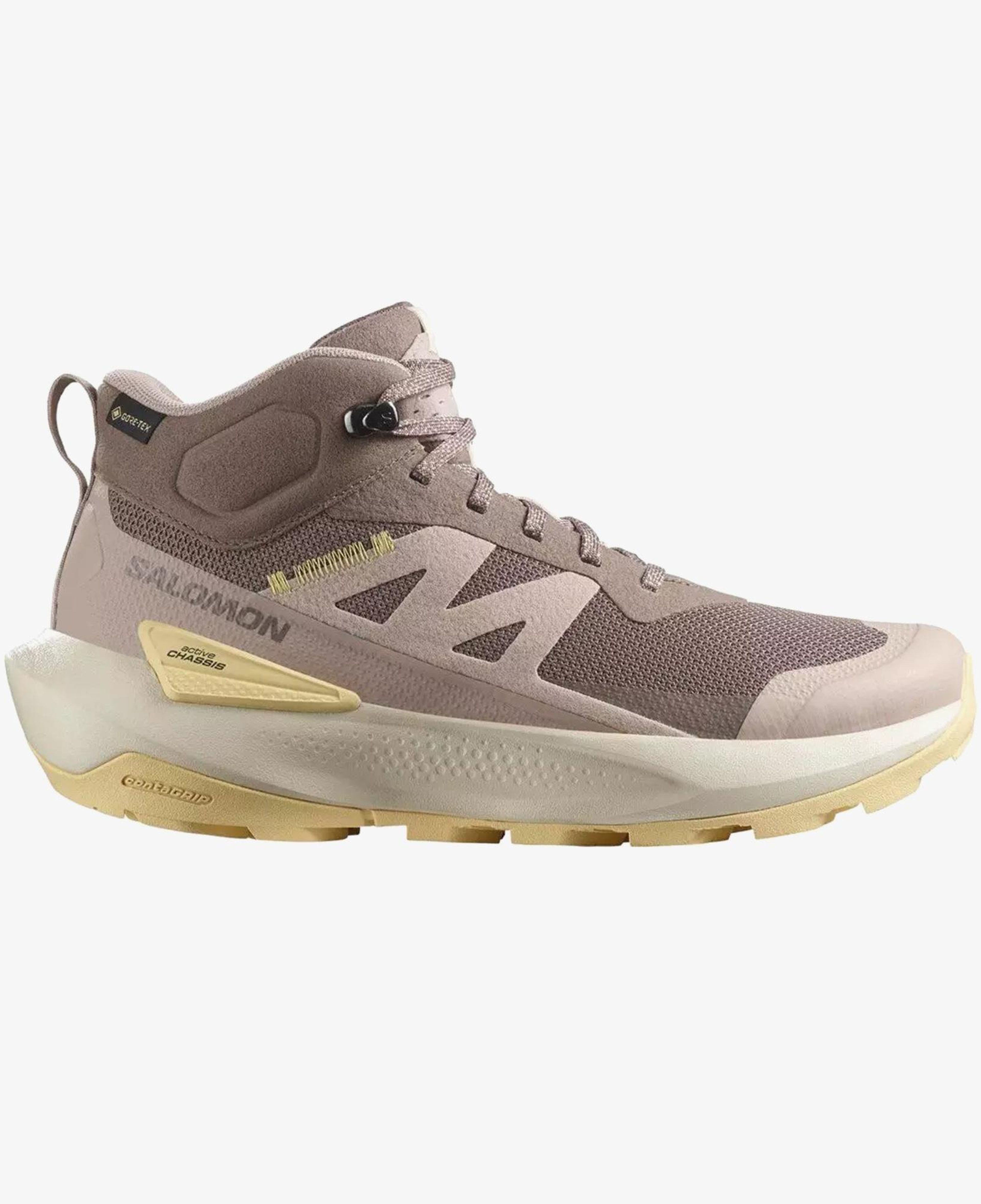 Salomon Elixir Active Mid Gore Tex Kadın Kahverengi Bot