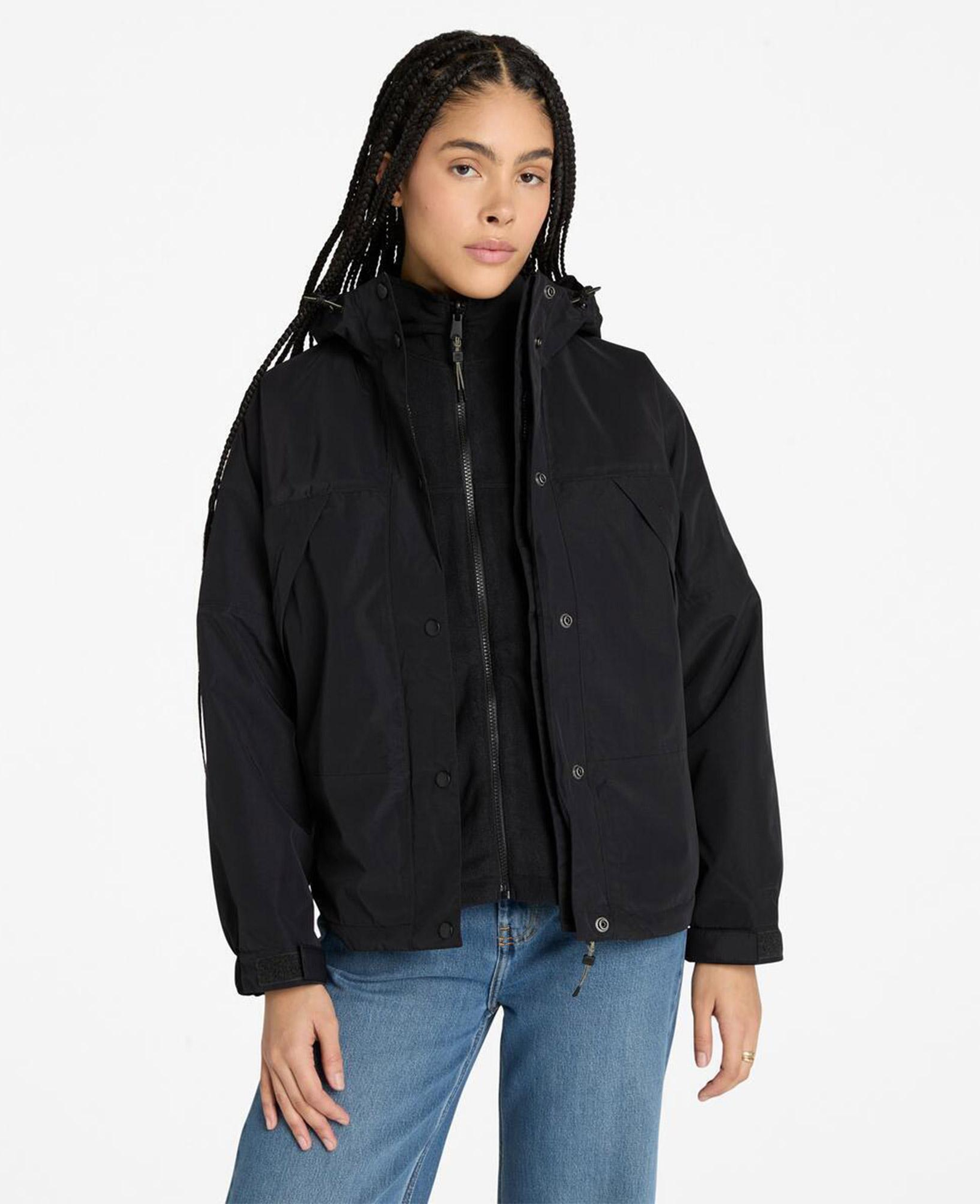 Timberland Winnick Su Geçirmez 3in1 Fleece Kadın Siyah Ceket