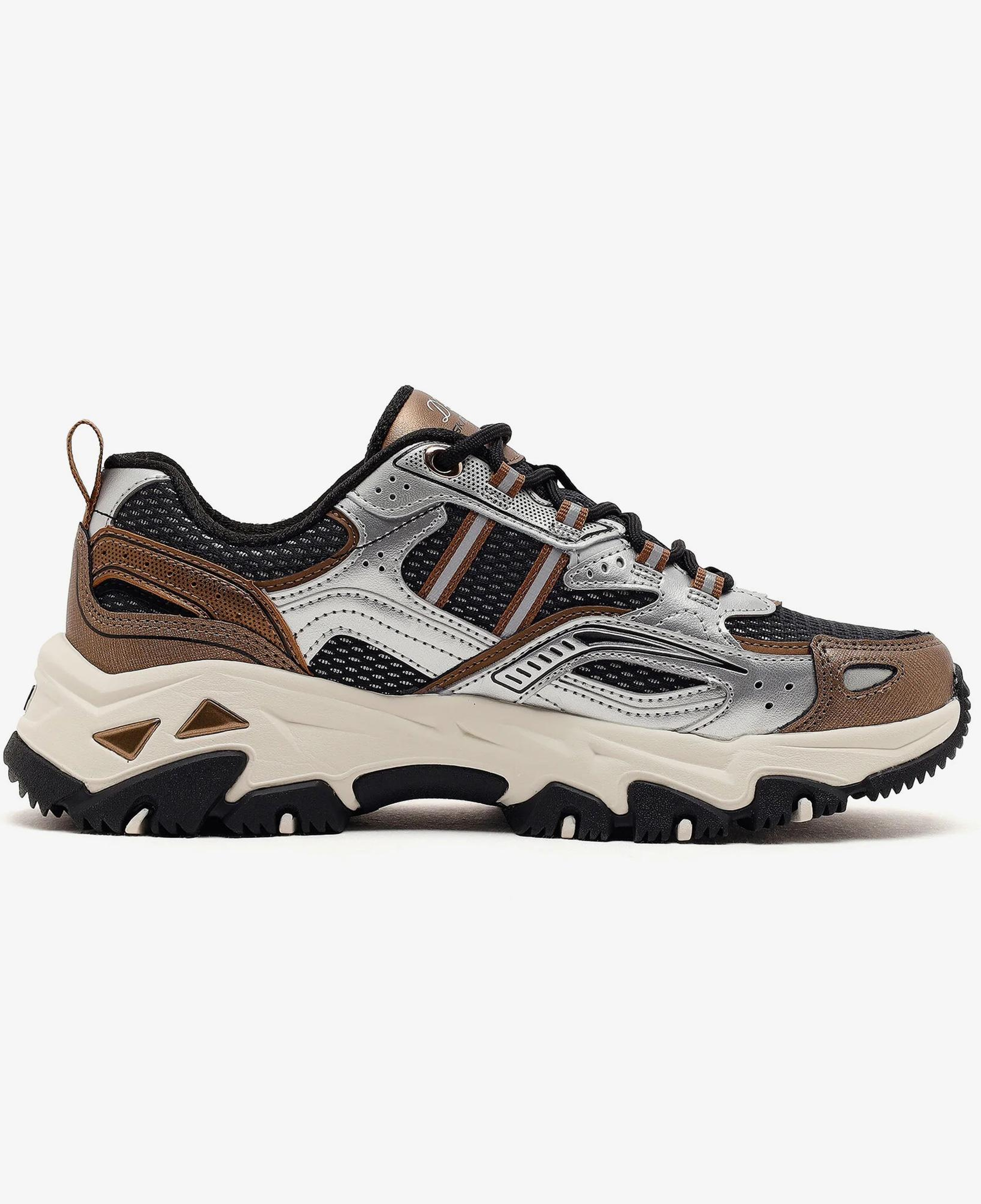 Skechers D'Lites Hiker Kadın Gri Spor Ayakkabı