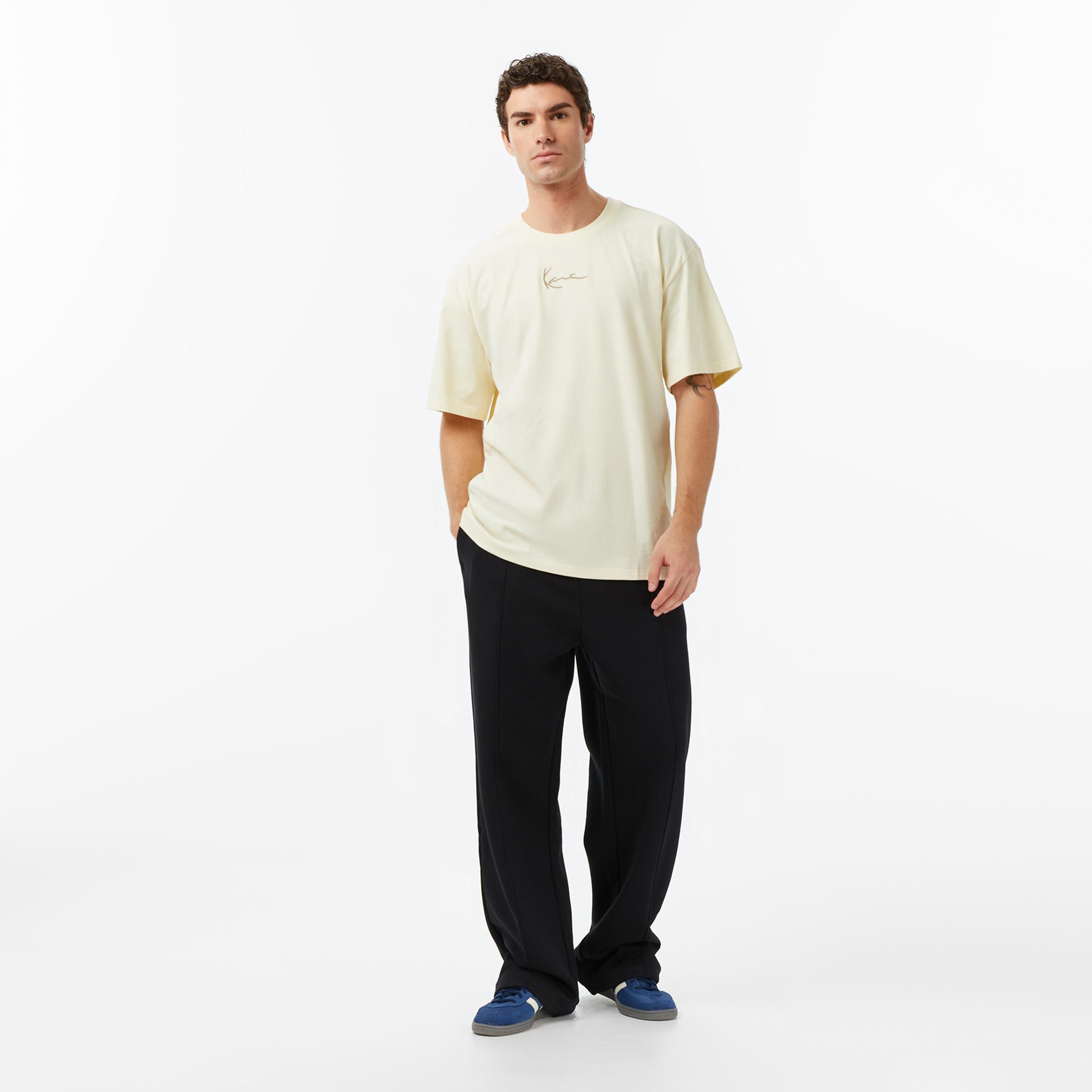 Karl Kani Signature Erkek Bej T-Shirt