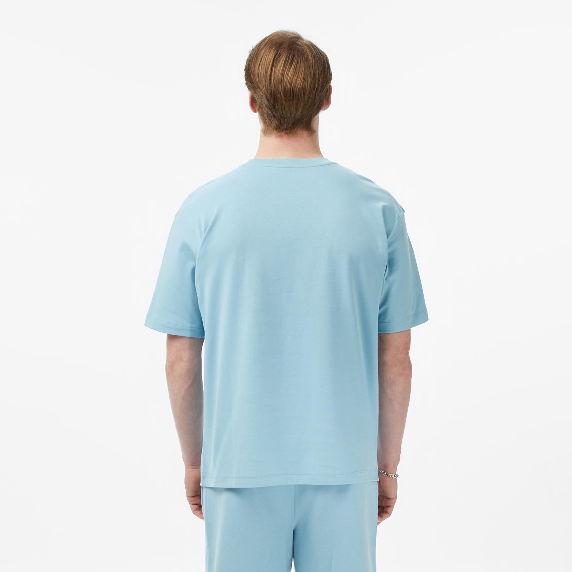 UNITED4 Regular Fit Erkek Mavi T-Shirt