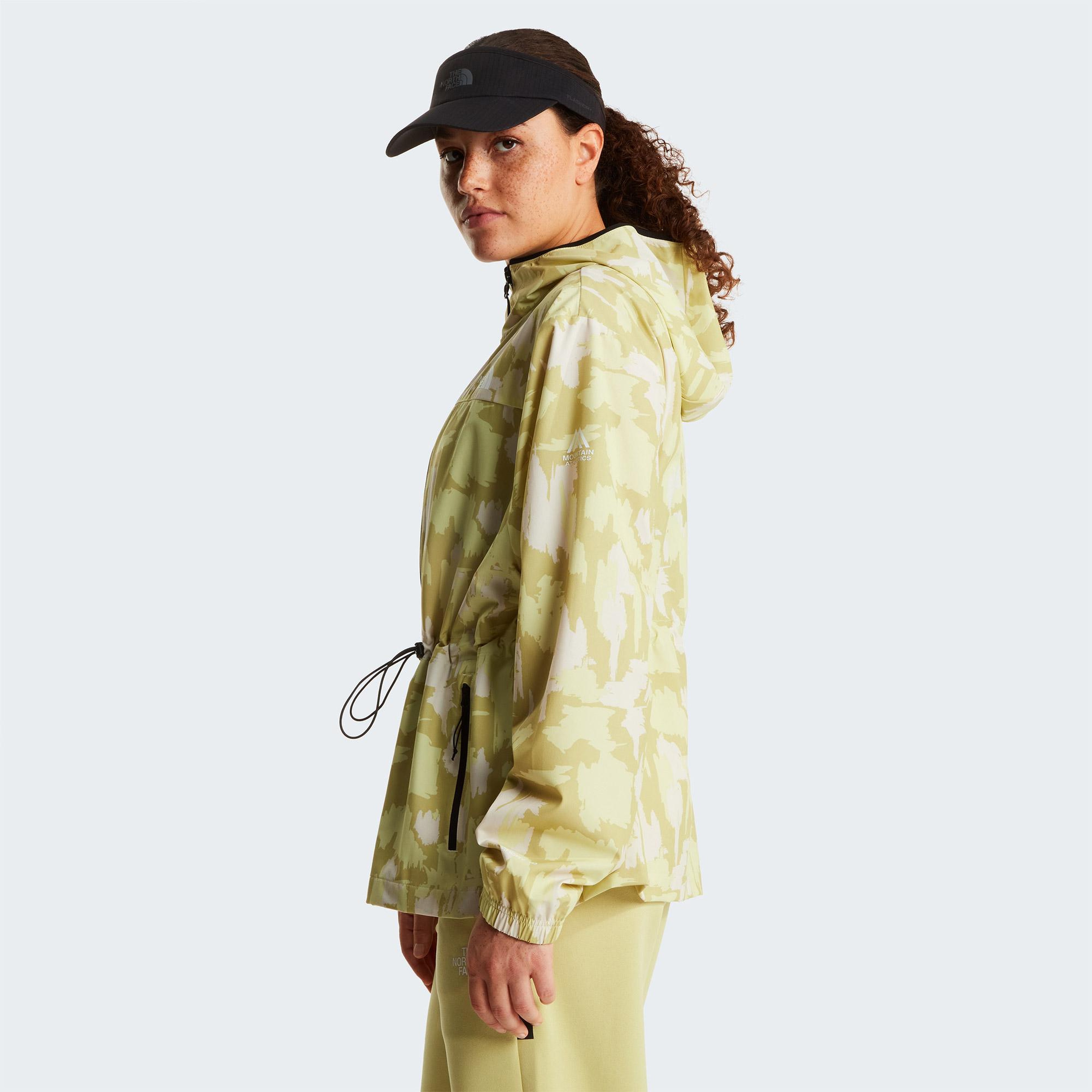 The North Face Mountain Athletics Hooded Wind Jkt-Pri Kadın Yeşil Ceket