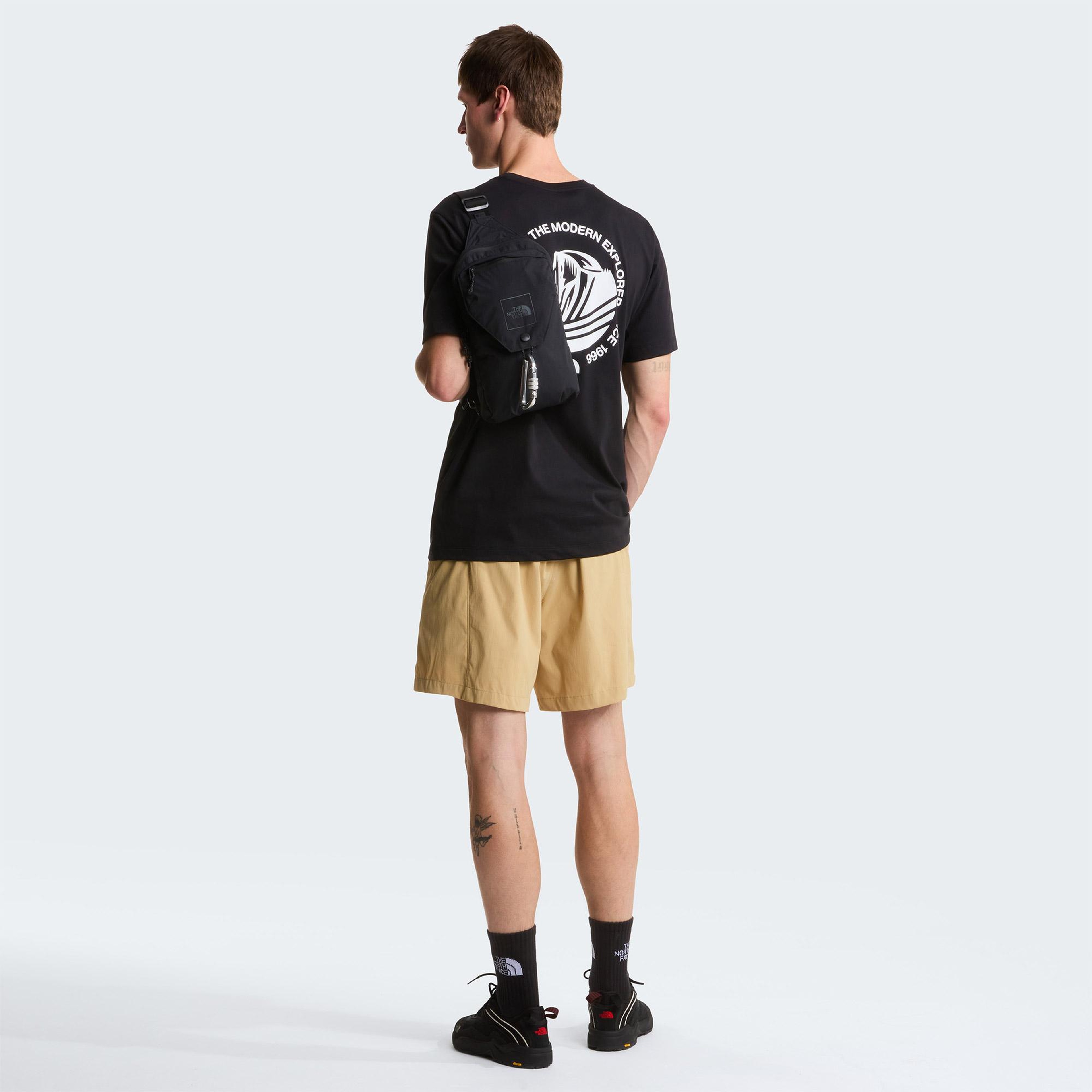 The North Face Monte Regular Short Sleeve Graphic Erkek Siyah T-Shirt