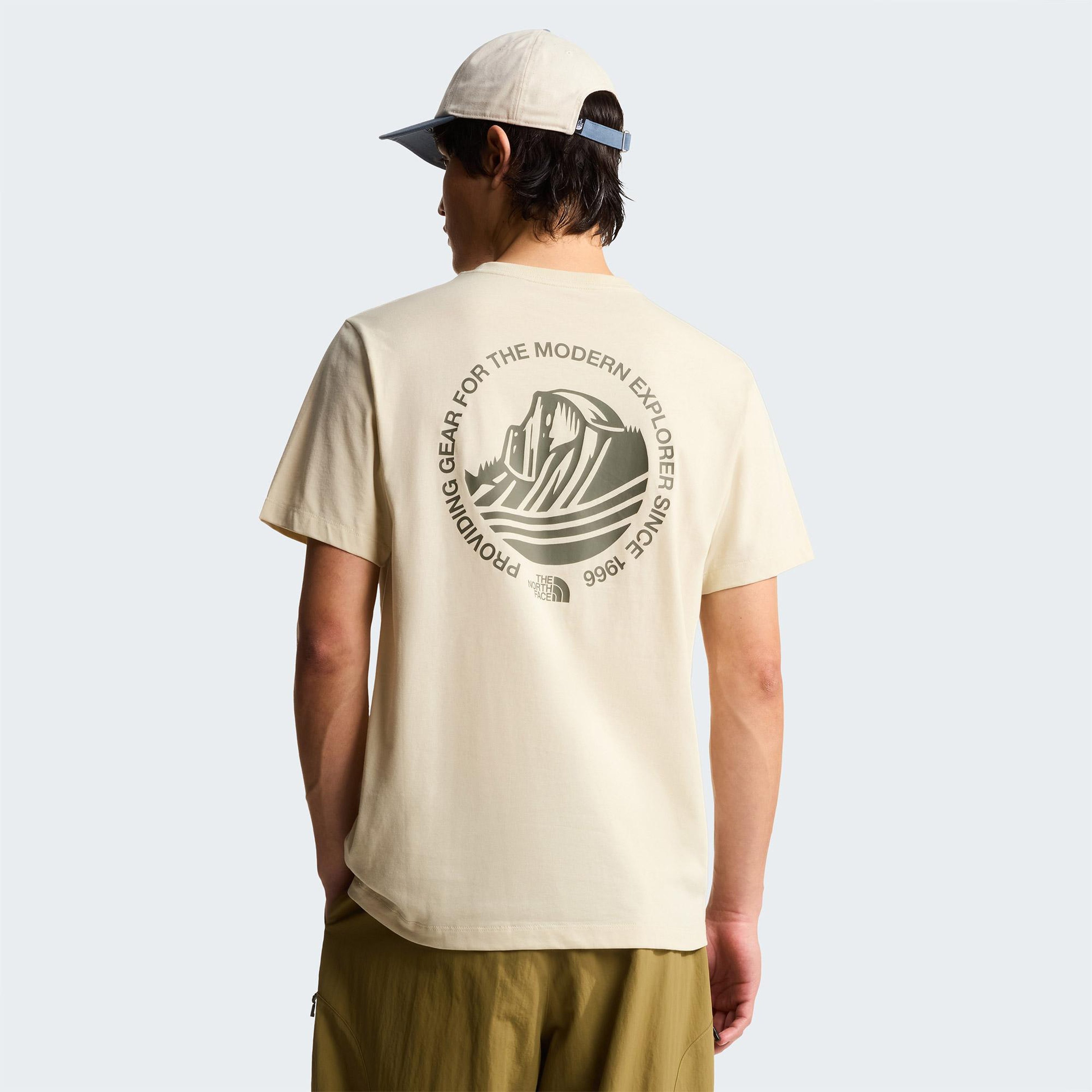 The North Face Monte Regular Short Sleeve Graphic Erkek Bej T-Shirt