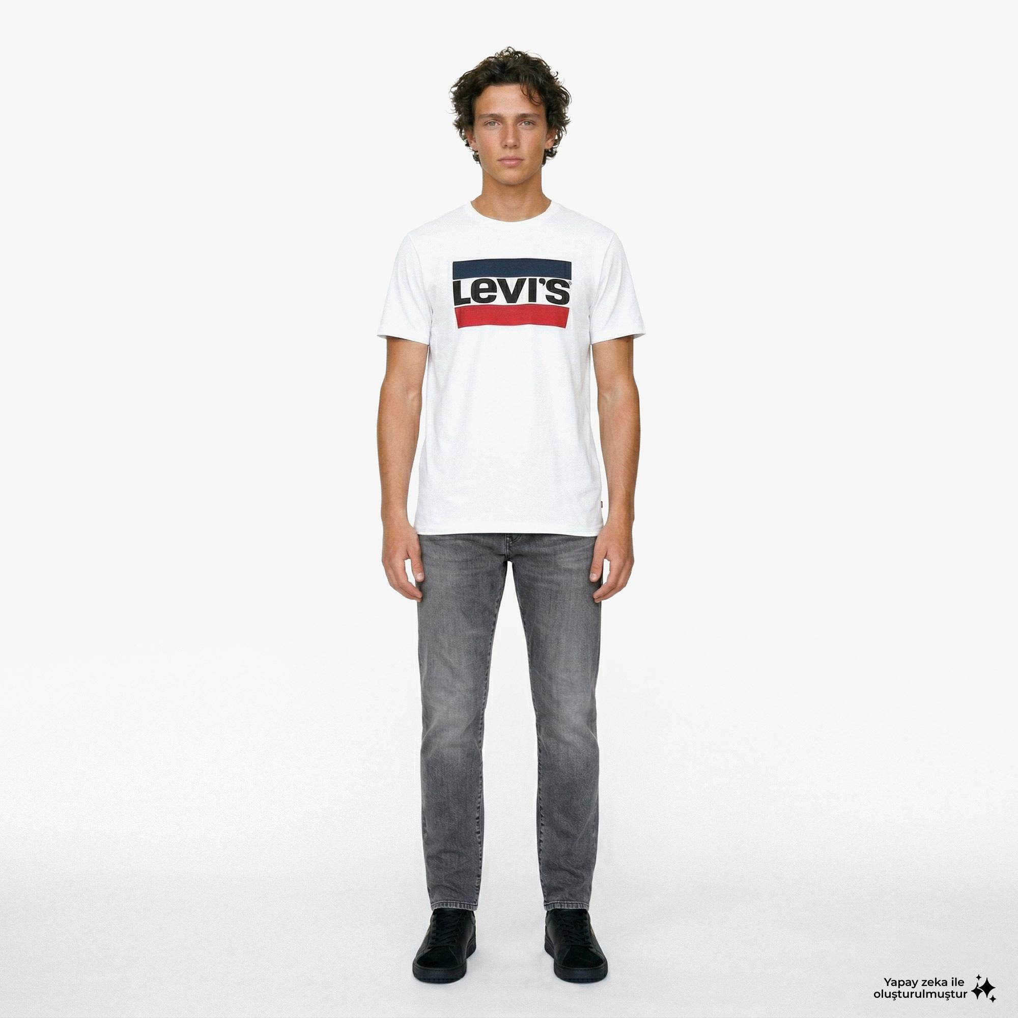 Levi's 512 Slim Taper Erkek Gri Jean