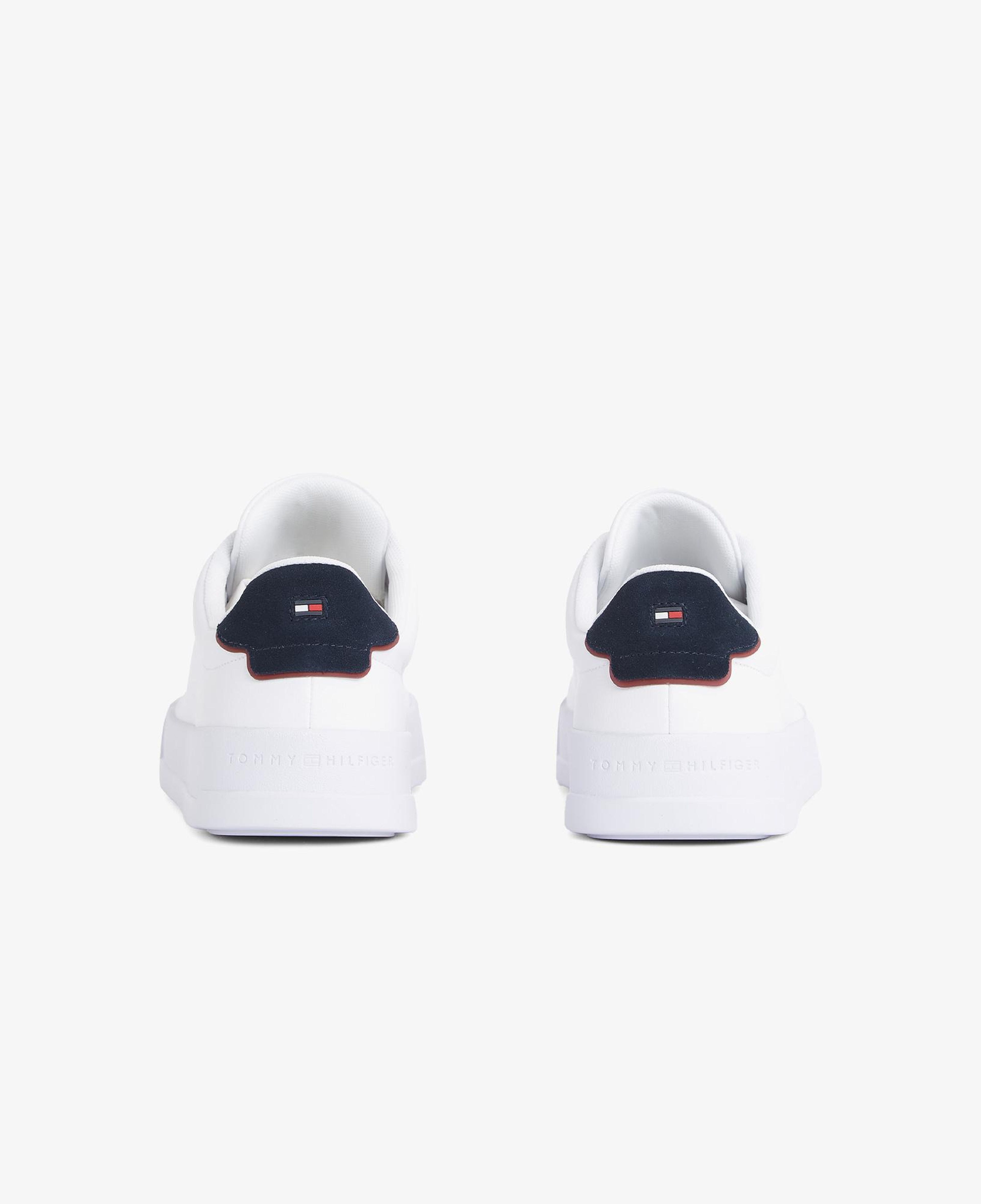Tommy Hilfiger Court Leather Erkek Beyaz Spor Ayakkabı