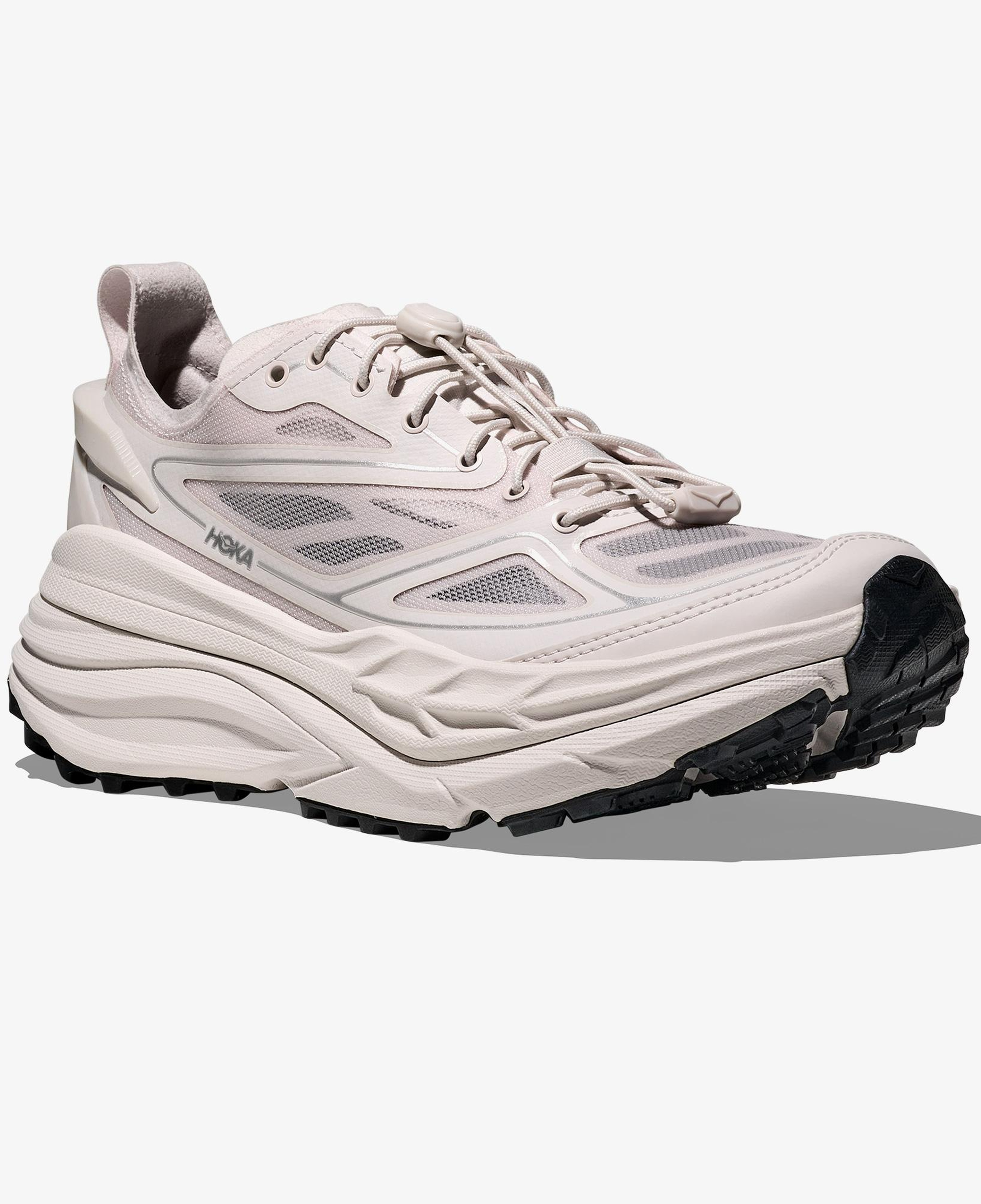 Hoka Stinson One7 Unisex Gri Spor Ayakkabı