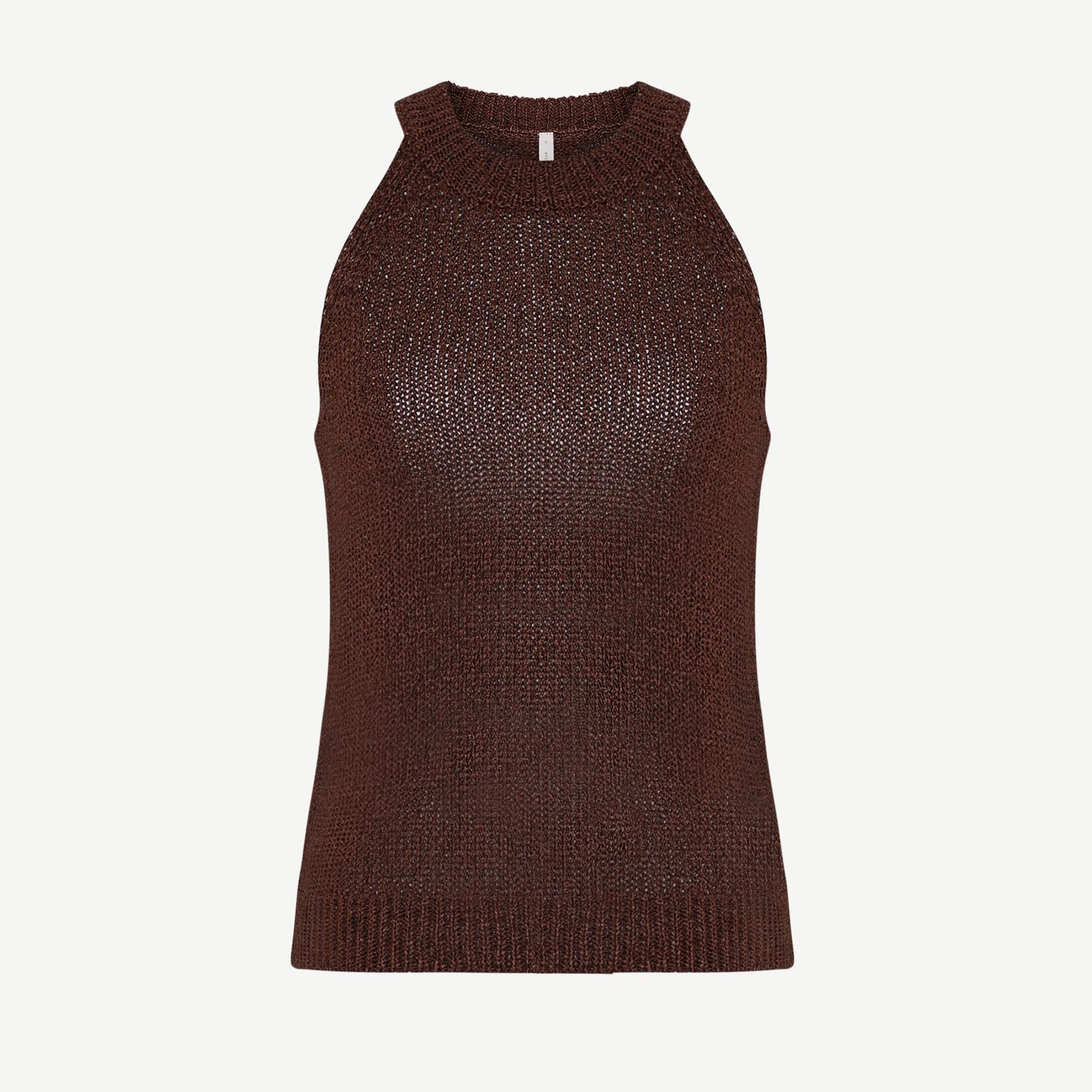 YARGICI Regular Halter Yaka Kolsuz Kazak