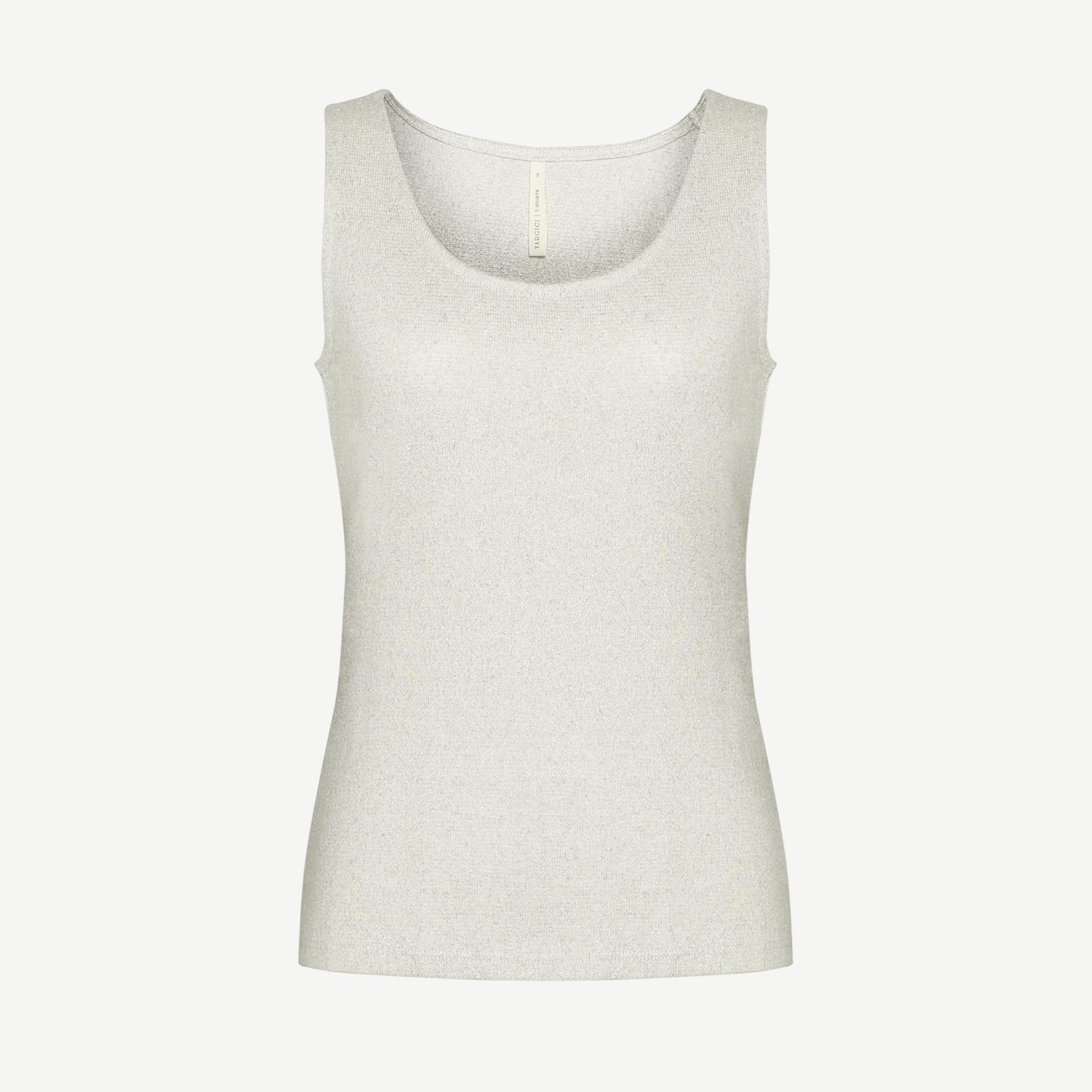 YARGICI Regular Düşük Yaka Yaka Kolsuz T-shirt