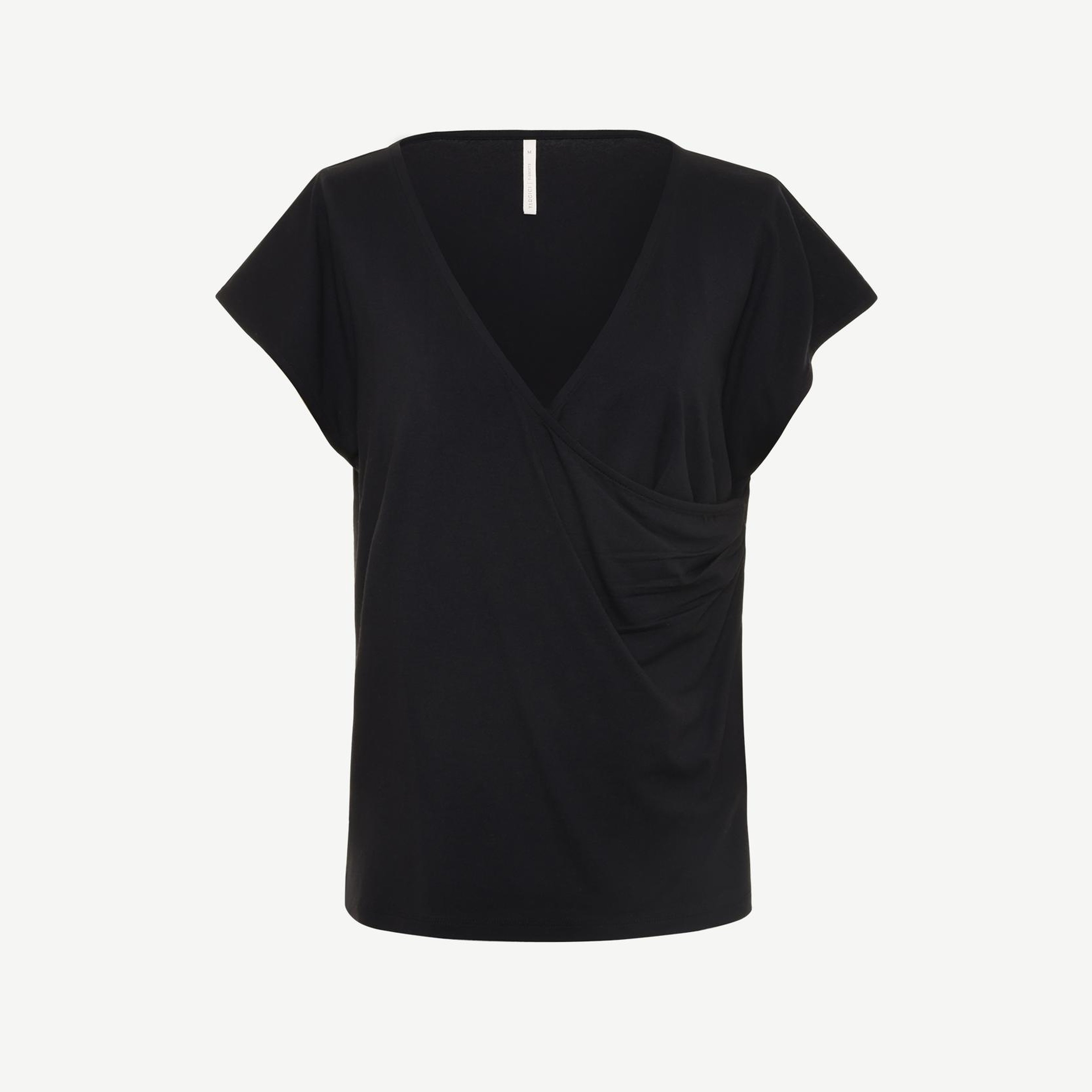 YARGICI Kruvaze Detaylı Kısa Kollu T-shirt