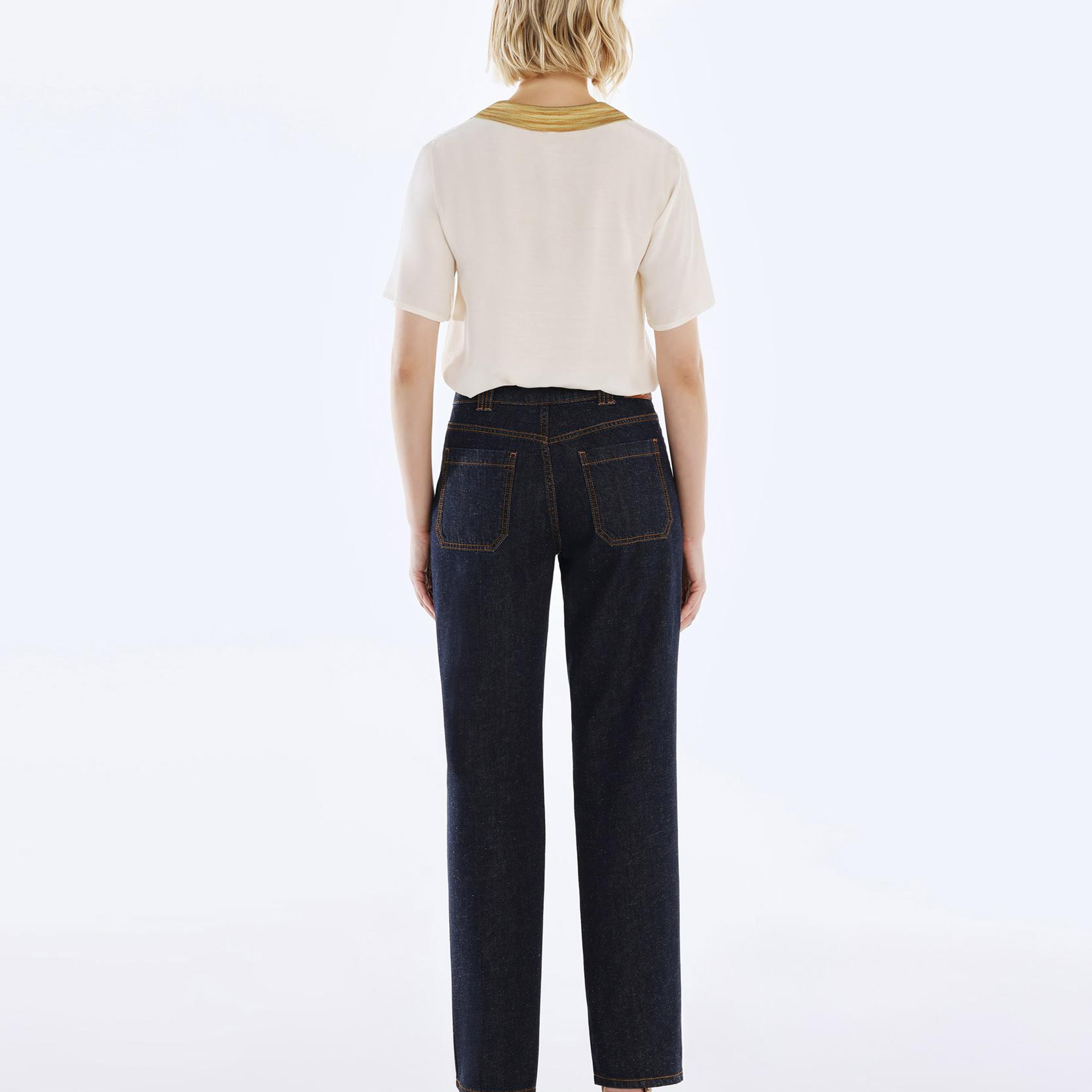 YARGICI Cep Detaylı Normal Bel Rahat Fit Denim Pantolon