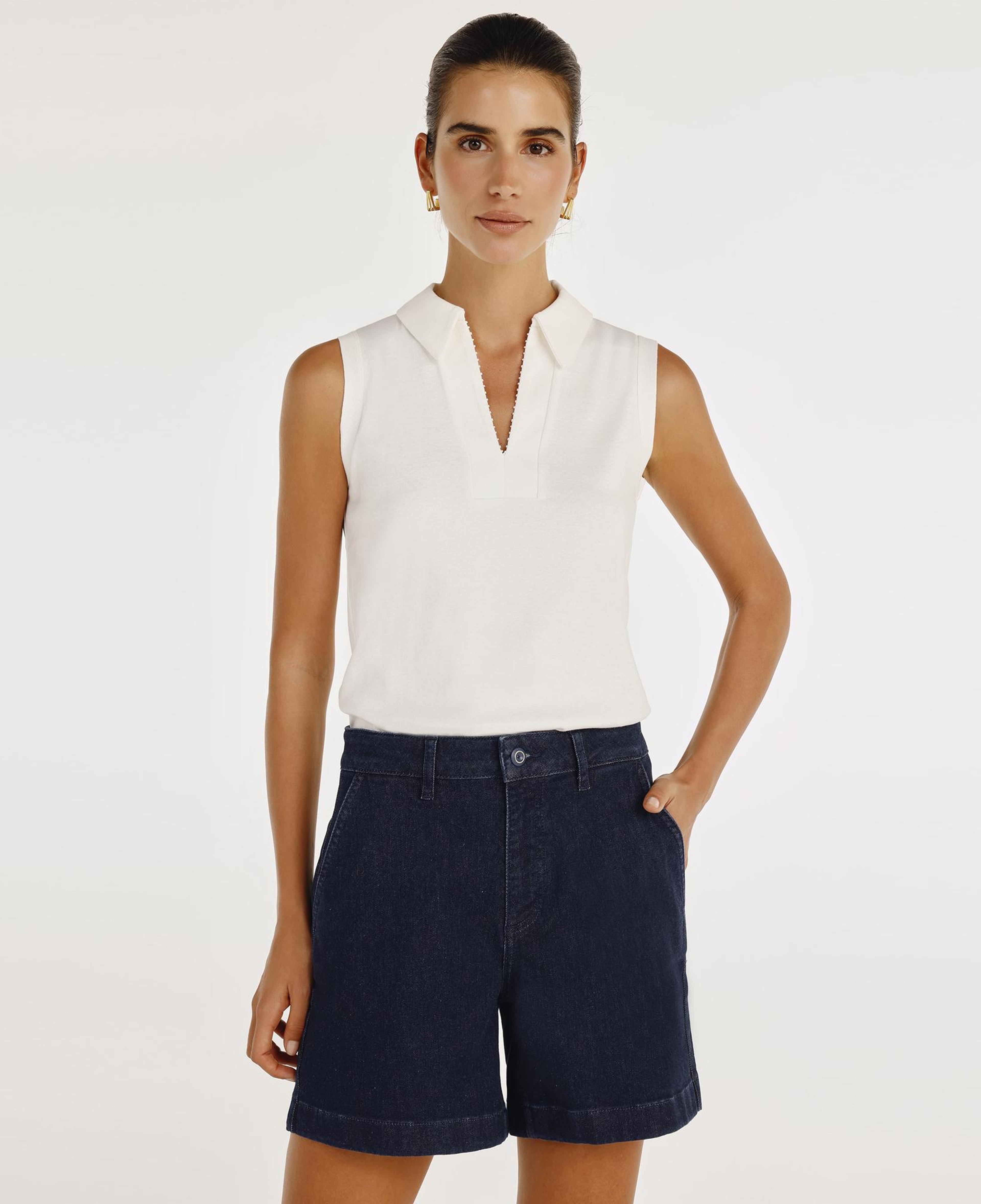 YARGICI Çan Form Denim Bermuda