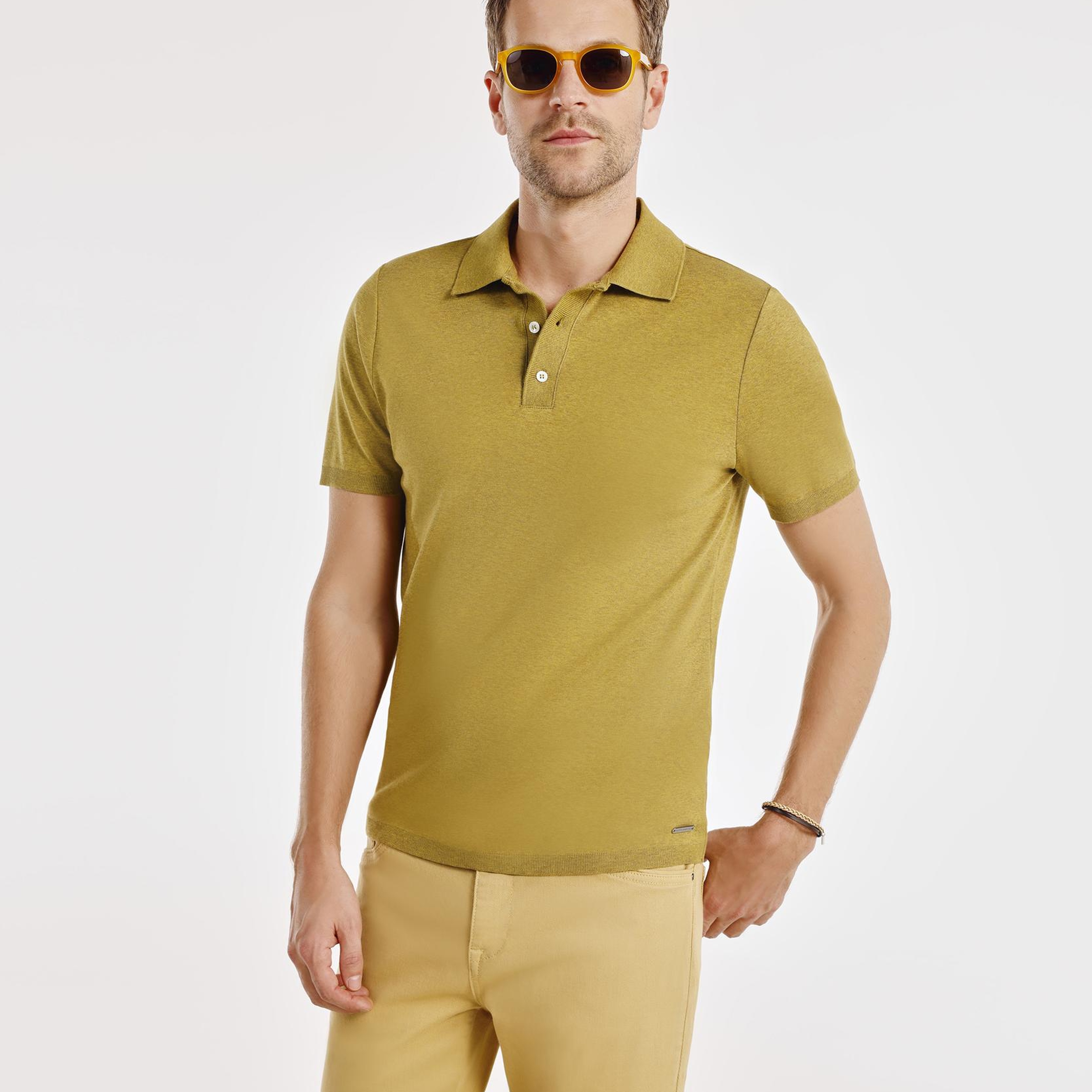 YARGICI Polo Yaka Henry Triko