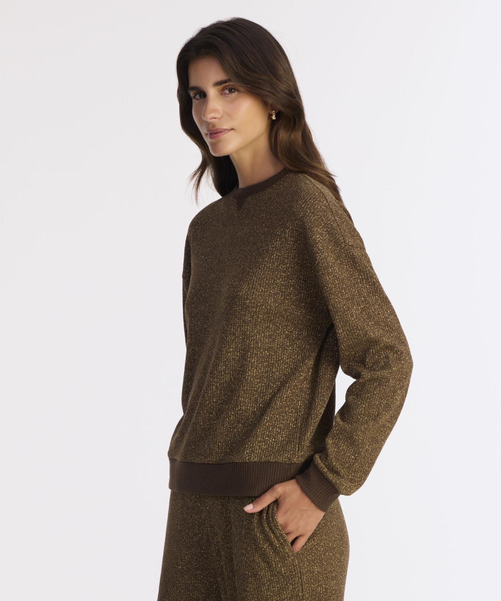 YARGICI Regular Bisiklet Yaka Uzun Kol Sweatshirt