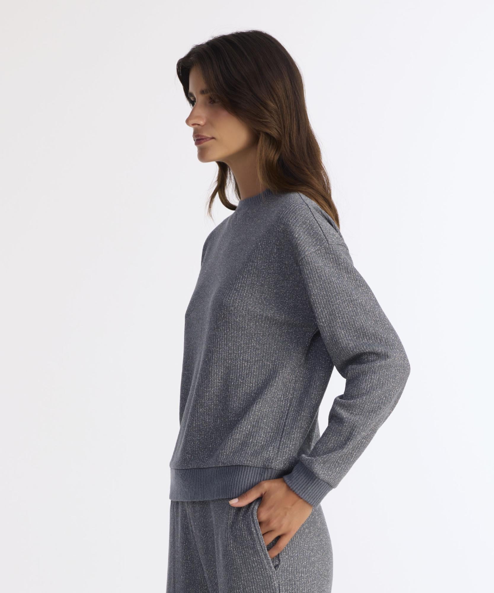 YARGICI Regular Bisiklet Yaka Uzun Kol Sweatshirt