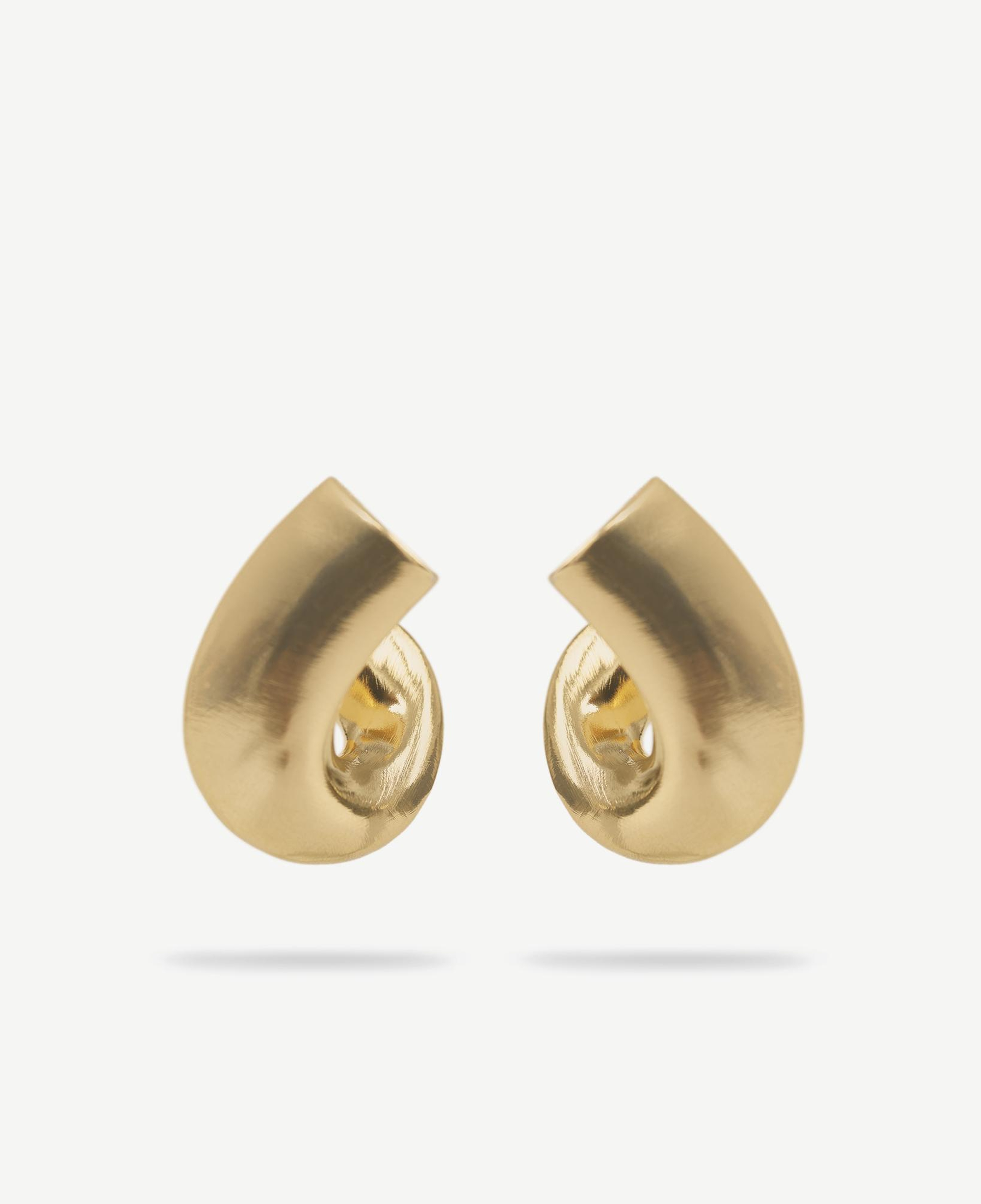 YARGICI Asimetrik Gold Küpe