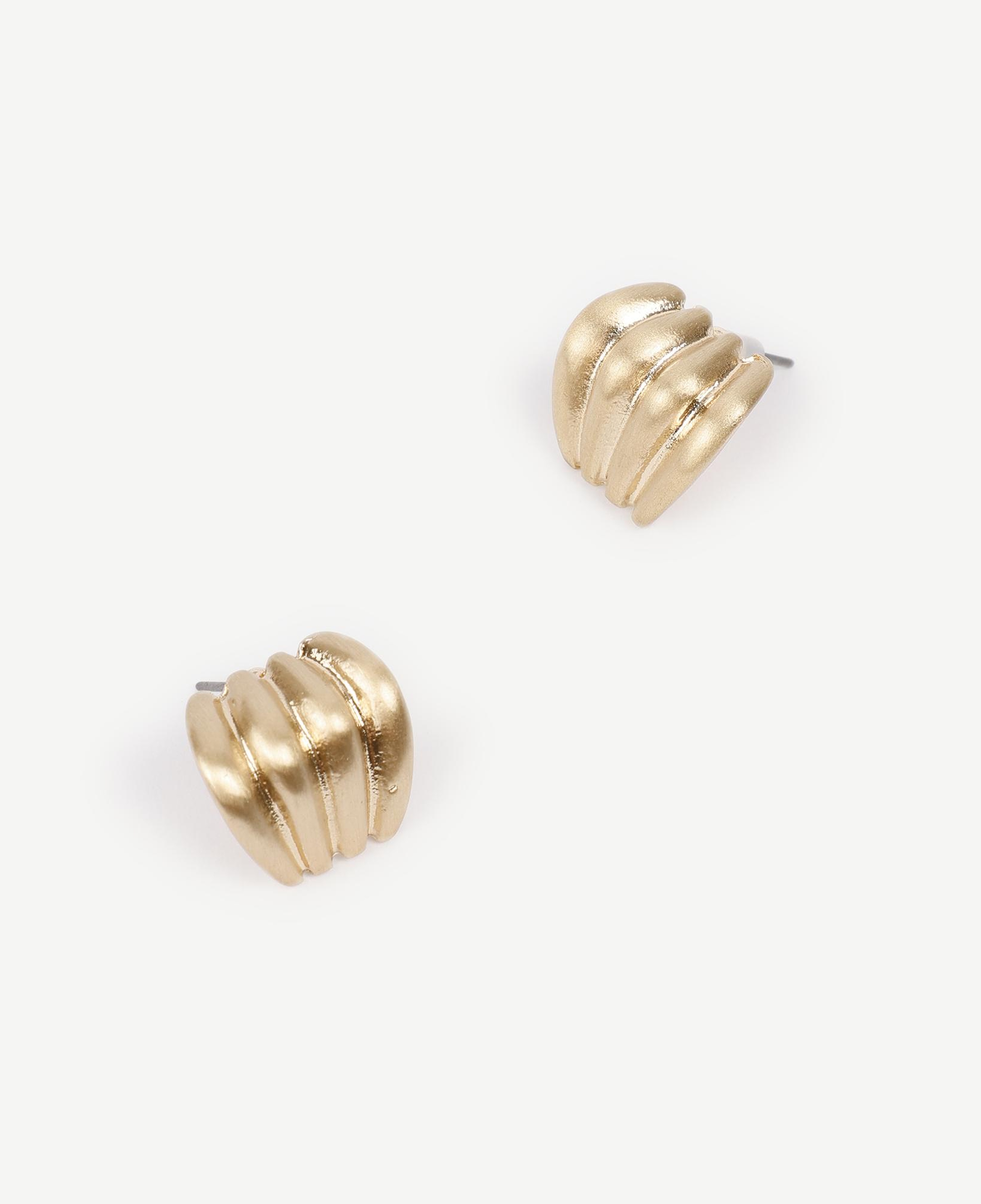 YARGICI Dokulu Gold Küpe