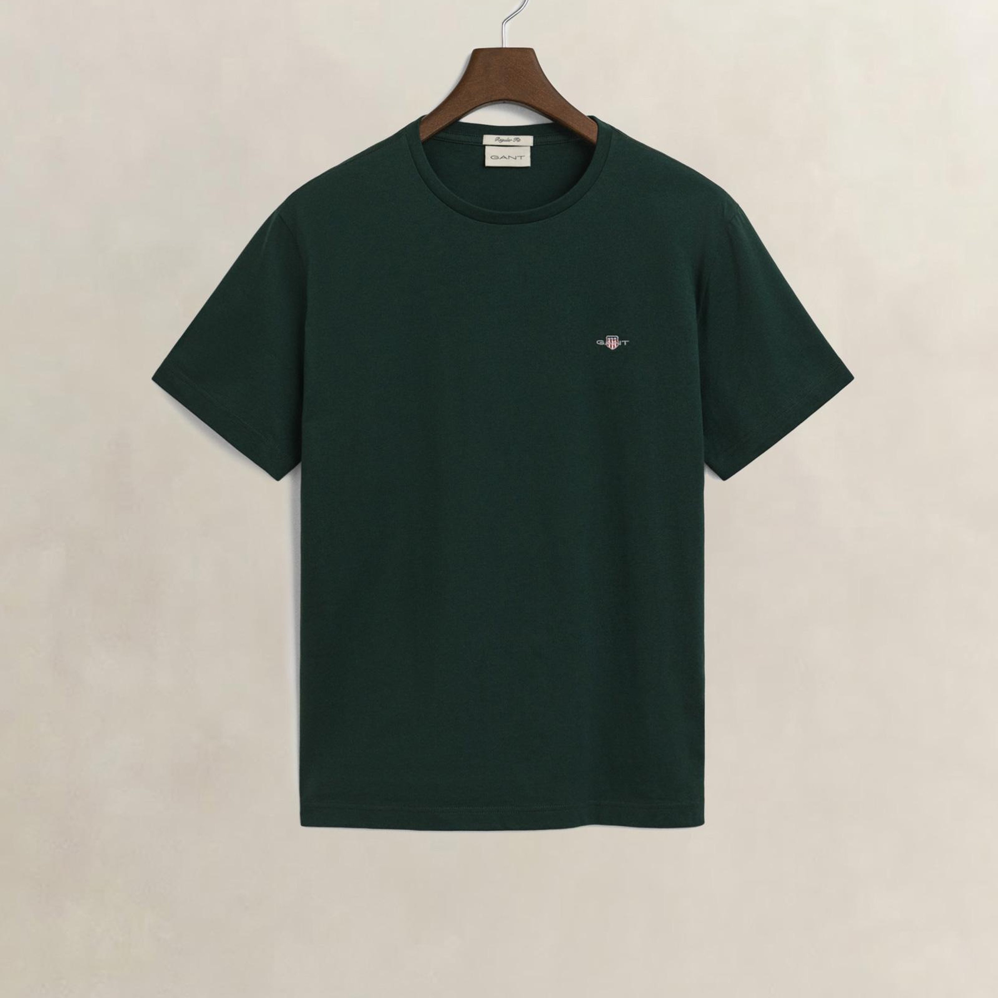 GANT Erkek Yeşil Regular Fit T-Shirt