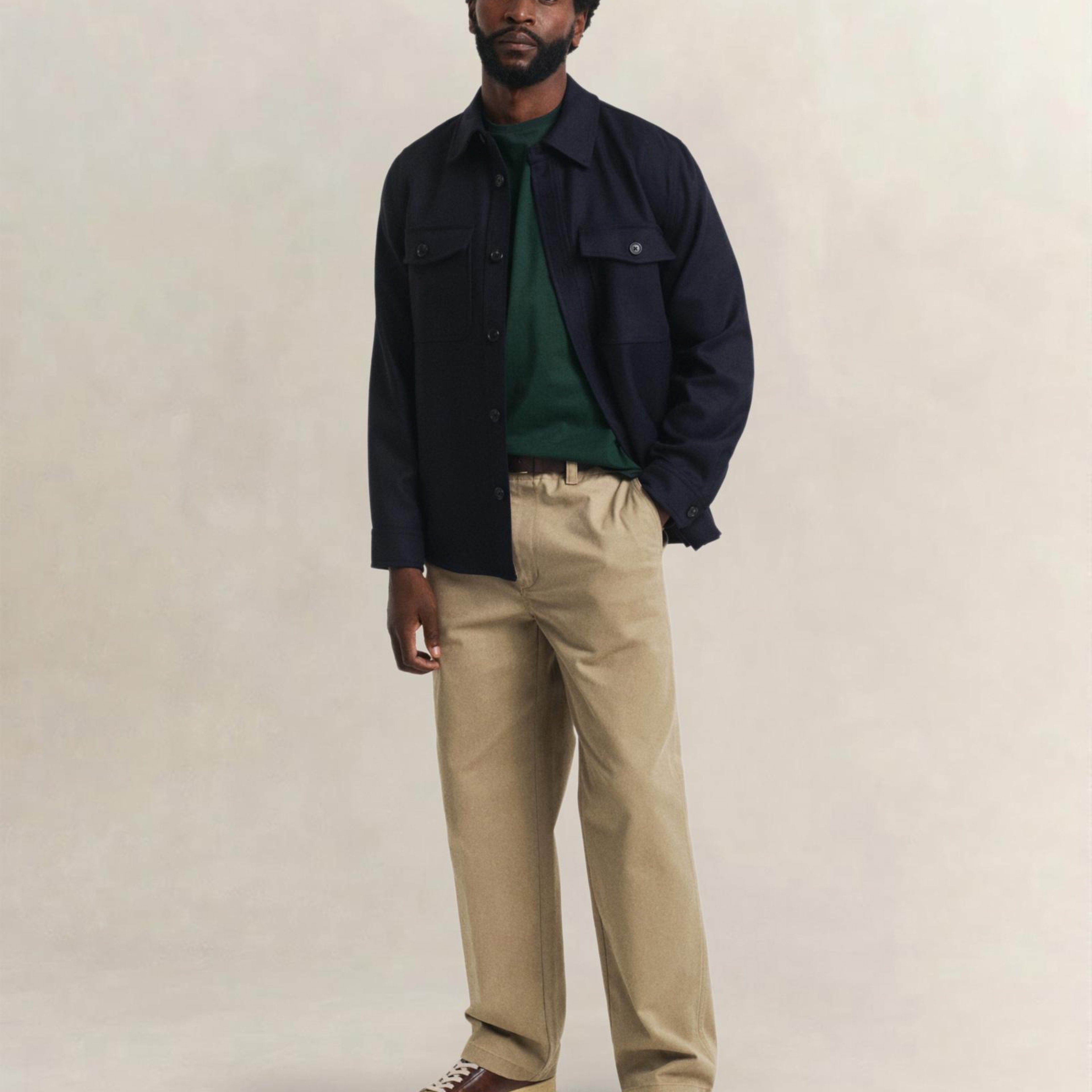 GANT Erkek Yeşil Regular Fit T-Shirt
