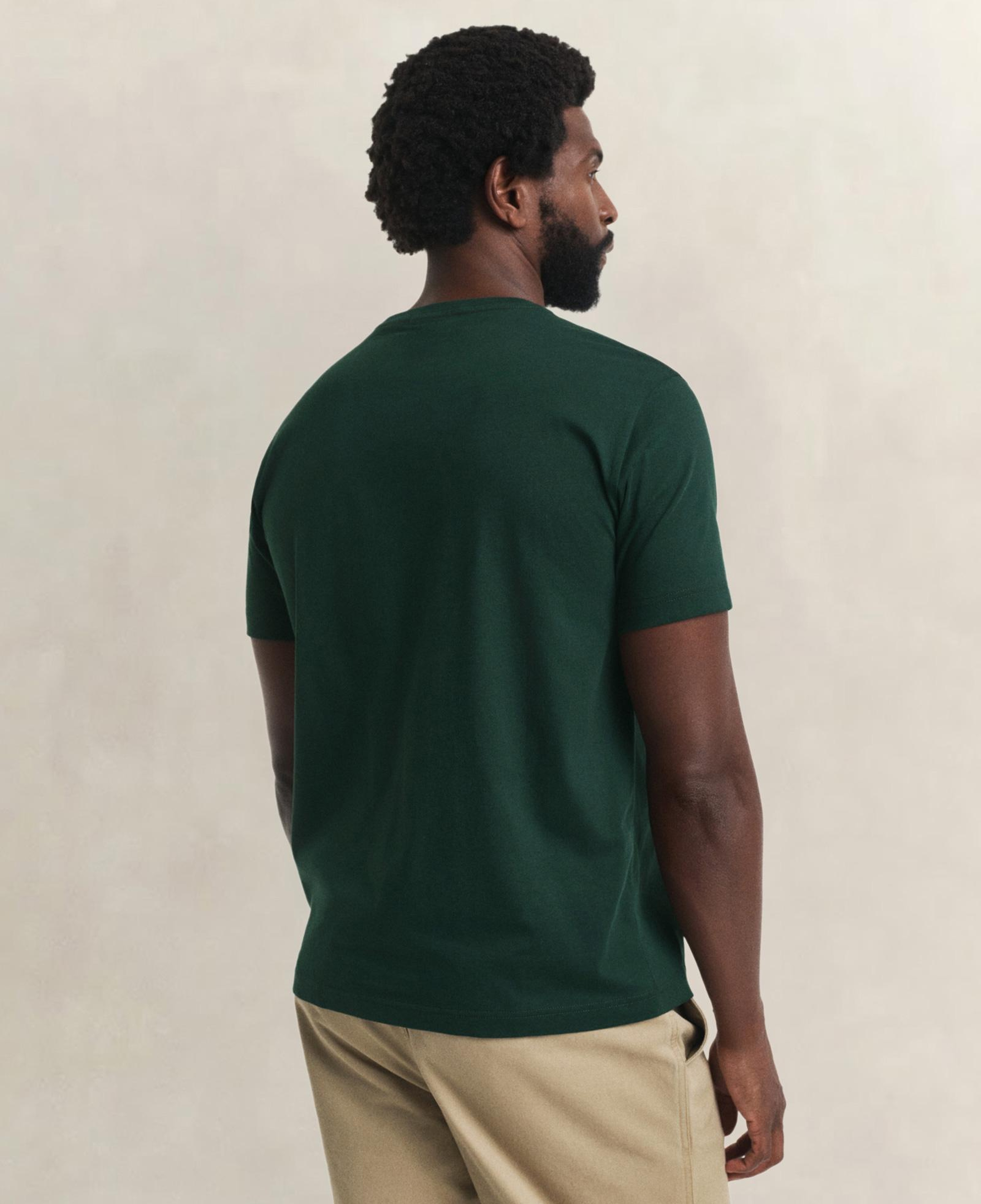 GANT Erkek Yeşil Regular Fit T-Shirt