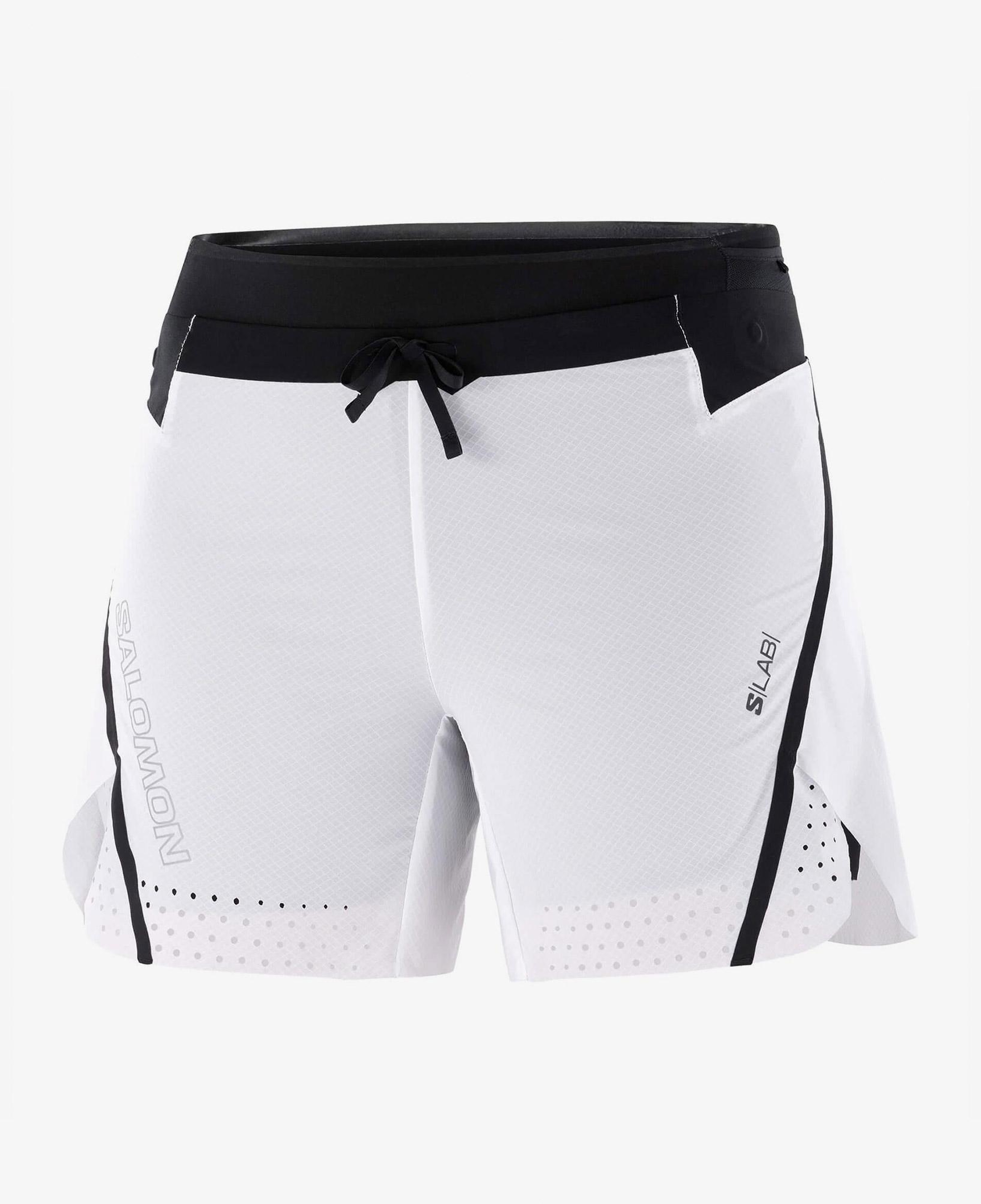 Salomon S/lab Speed 2in1 Short Kadın Beyaz Koşu Şortu