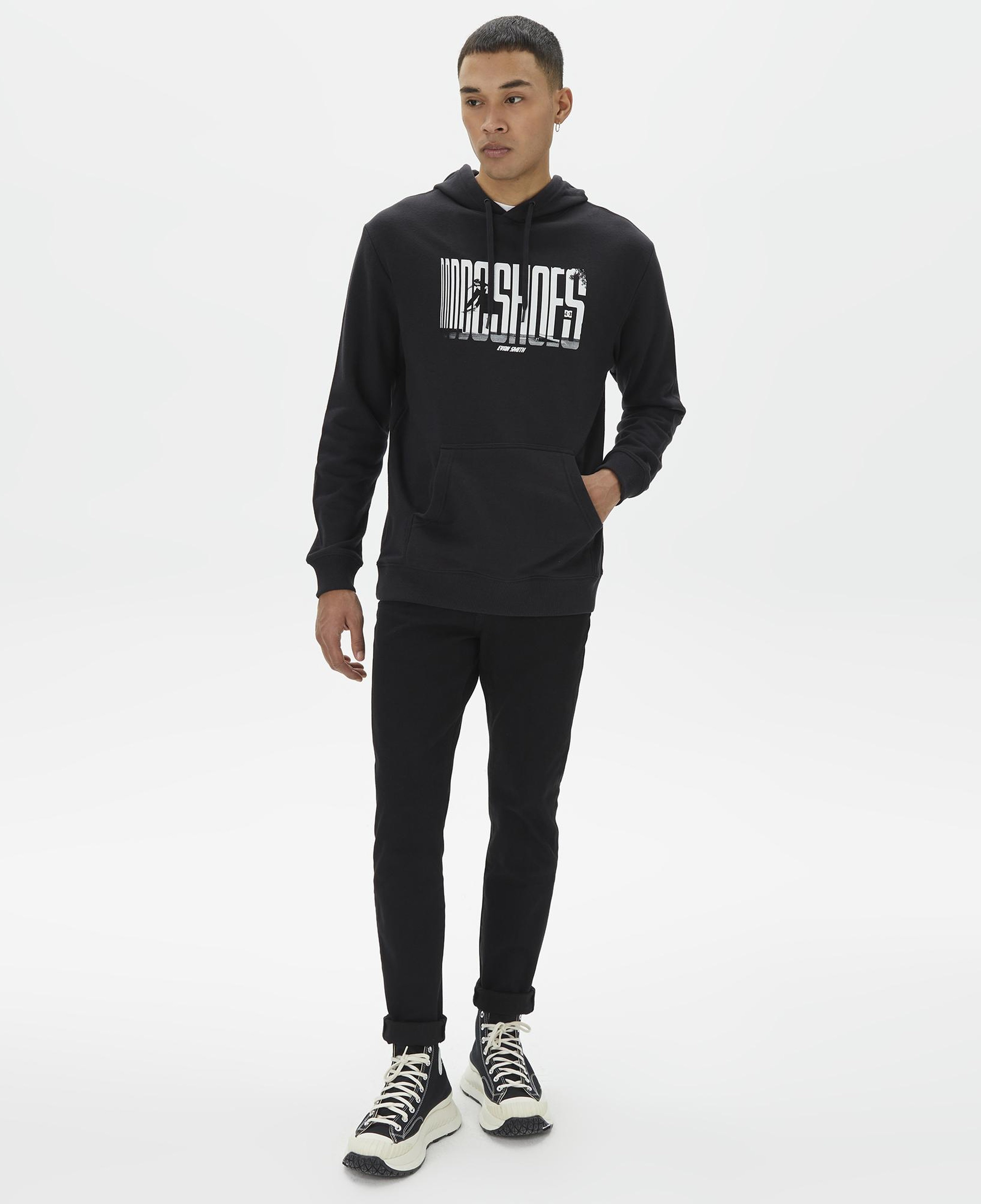 Dc On The Grind Ph Erkek Siyah Hoodie
