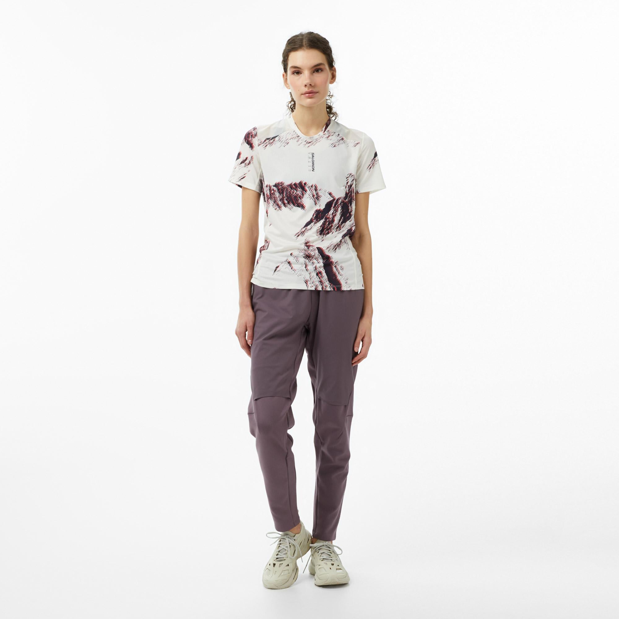 Salomon S/Lab Ultra Fdh Kadın Krem T-Shirt
