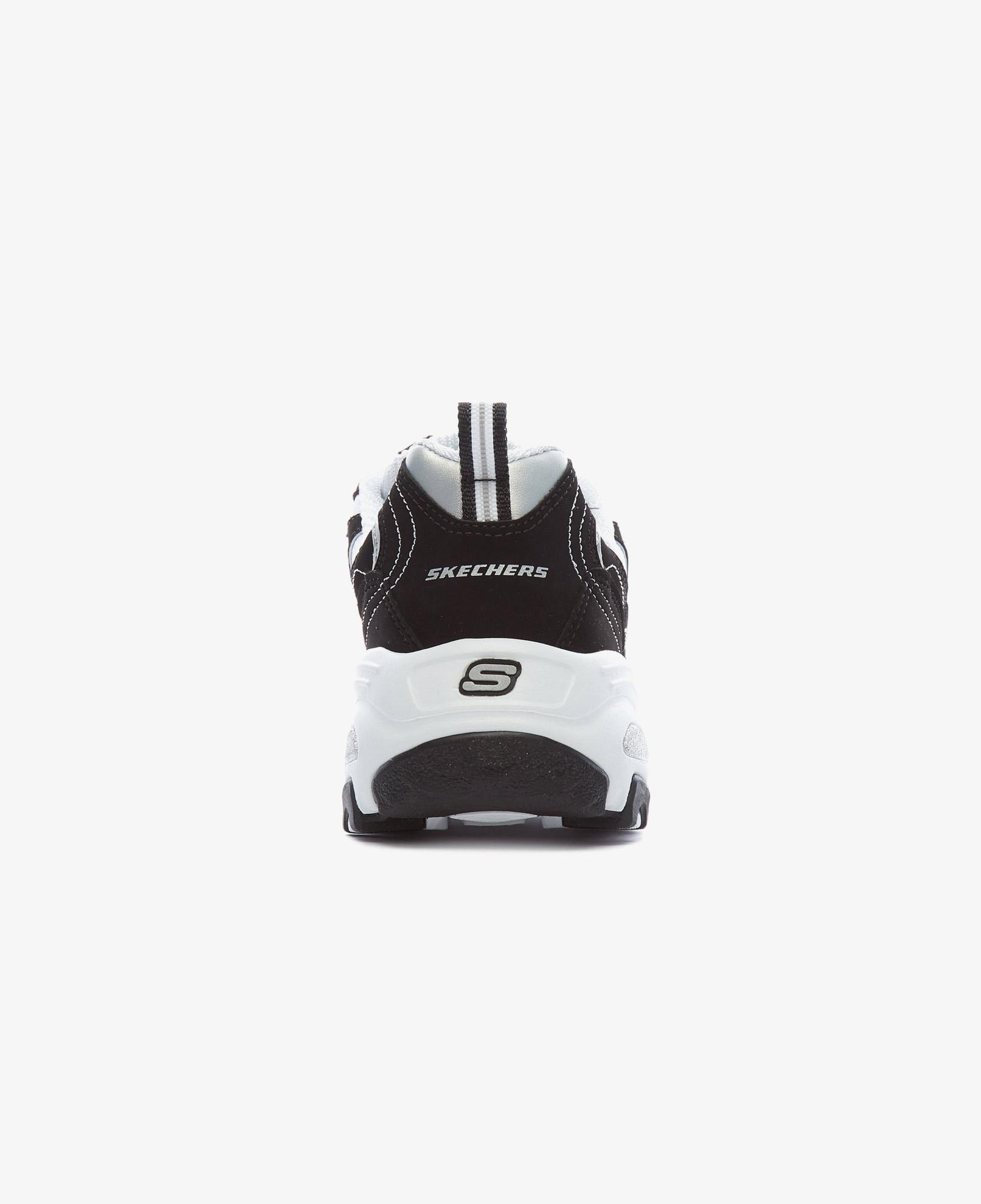 Skechers D'Lites-Biggest Fan Kadın Siyah-Beyaz Spor Ayakkabı