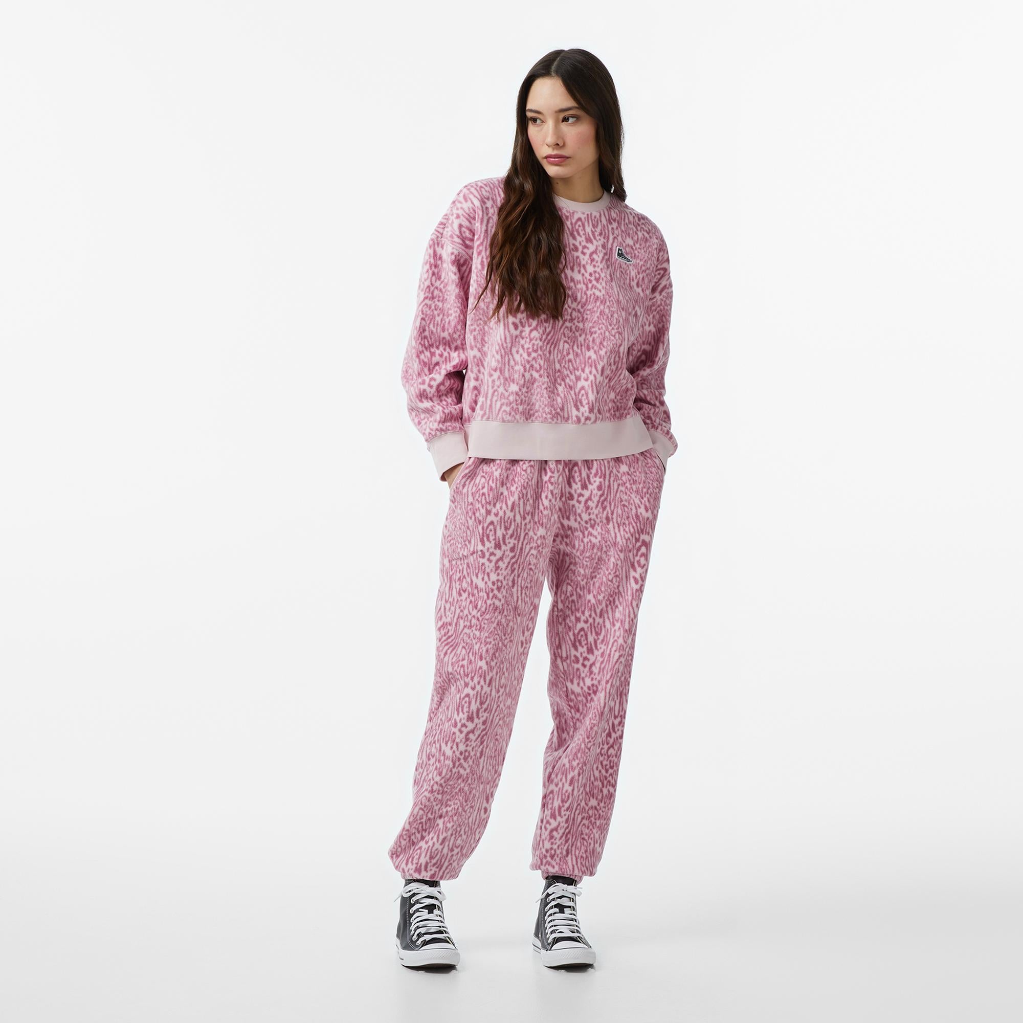 Converse Classic Kadın Pembe Antrenman Eşofman Altı