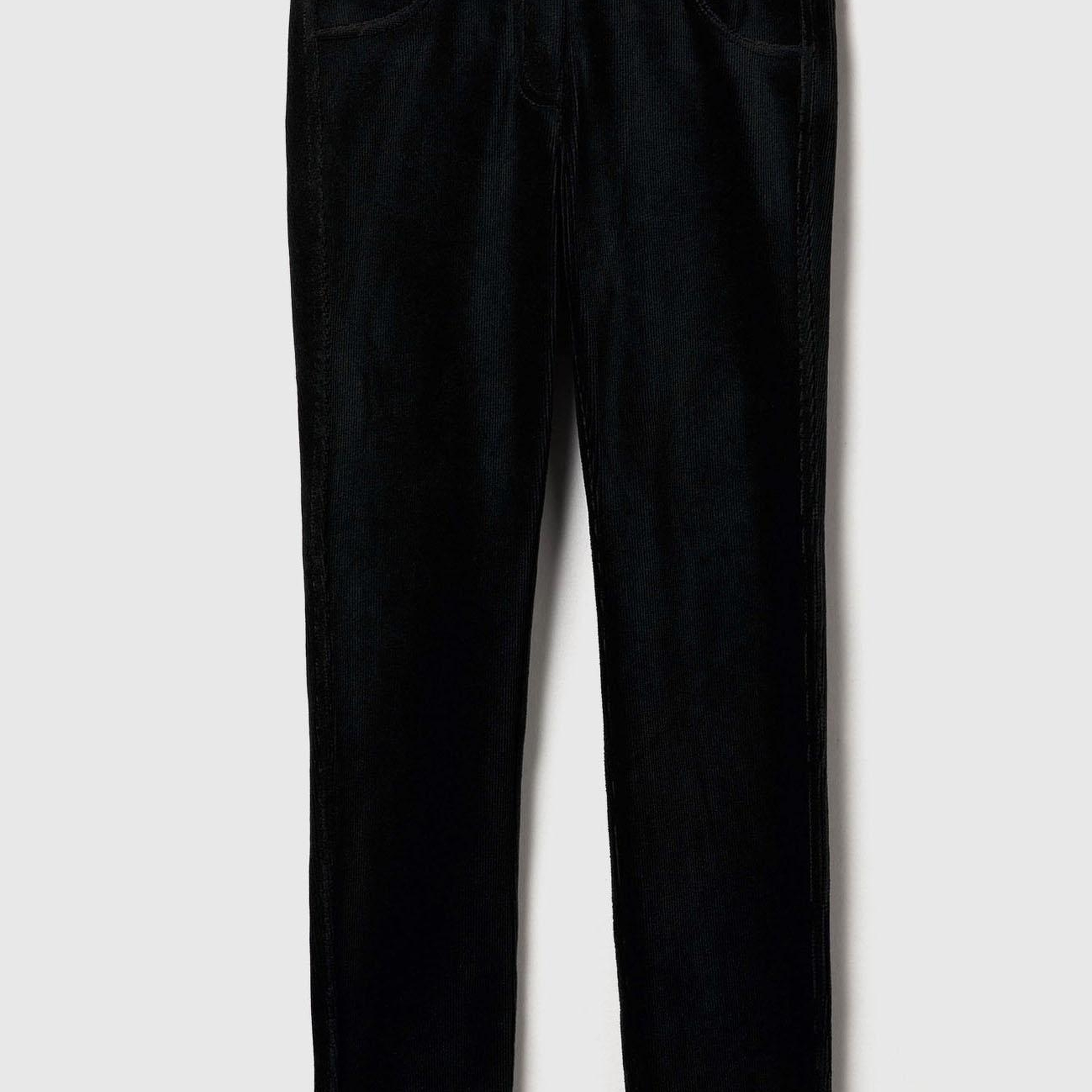 Kız Çocuk Siyah Kadife Jegging