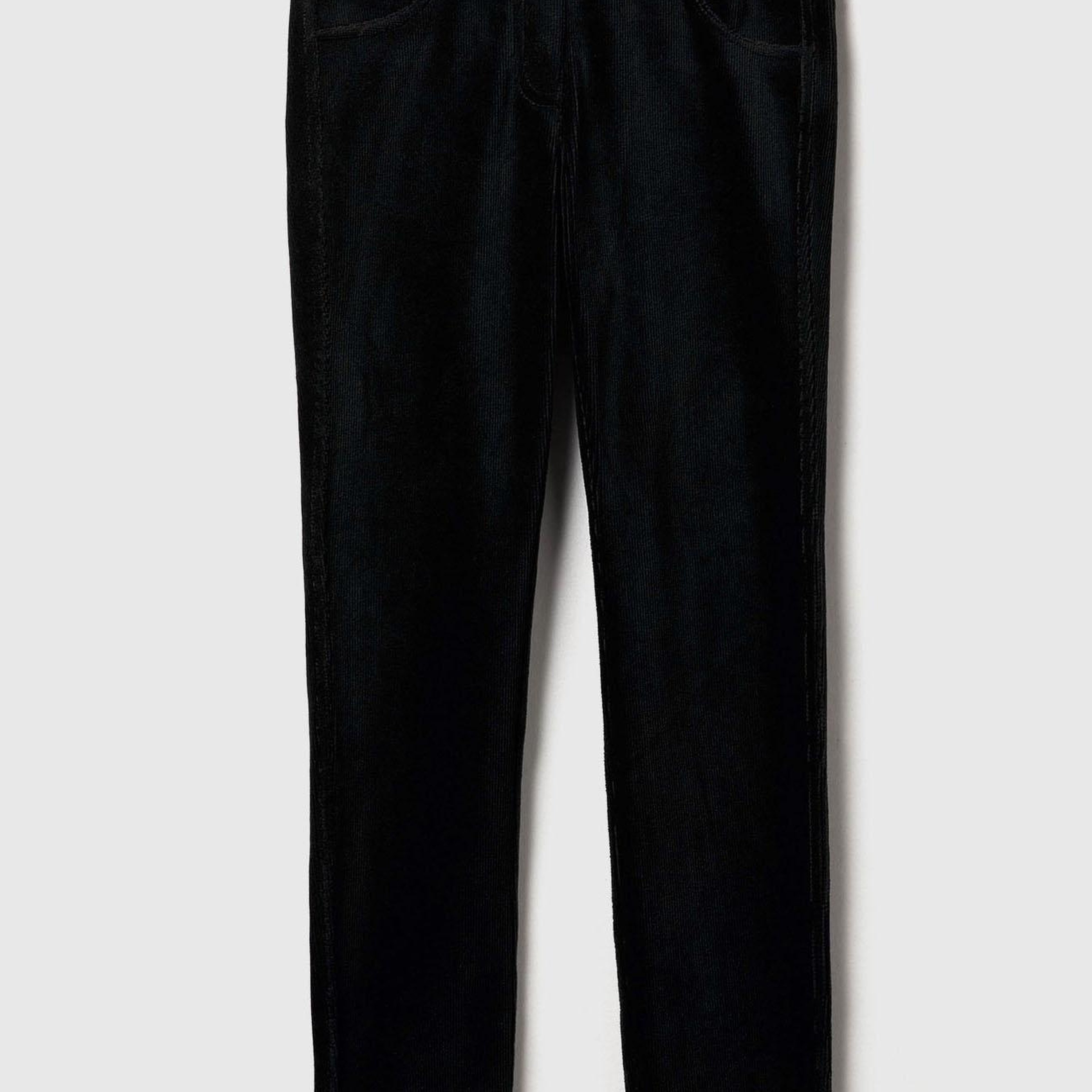 Kız Çocuk Siyah Kadife Jegging