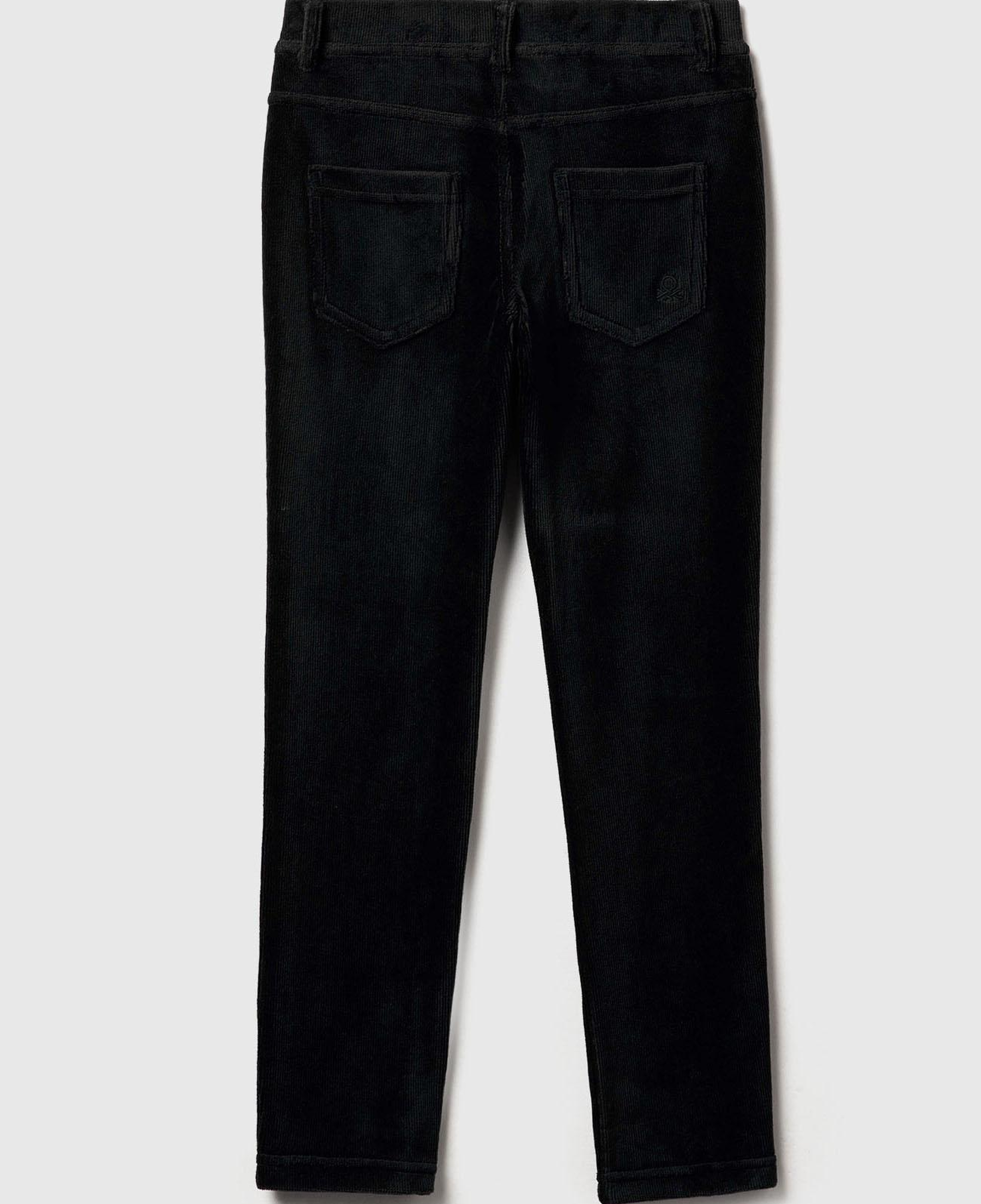 Kız Çocuk Siyah Kadife Jegging