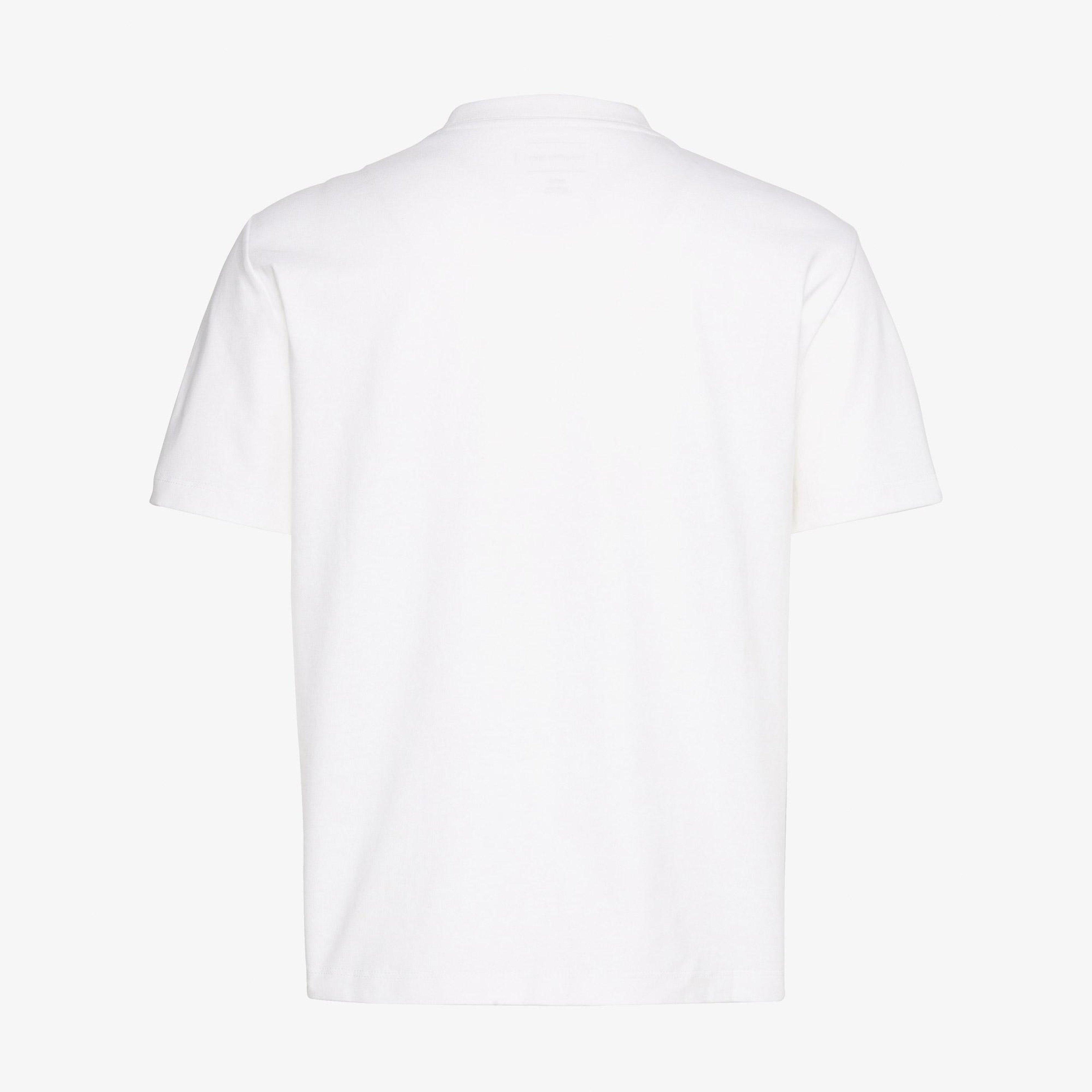 Calvin Klein Hero Classic Monologo Kadın Beyaz T-Shirt