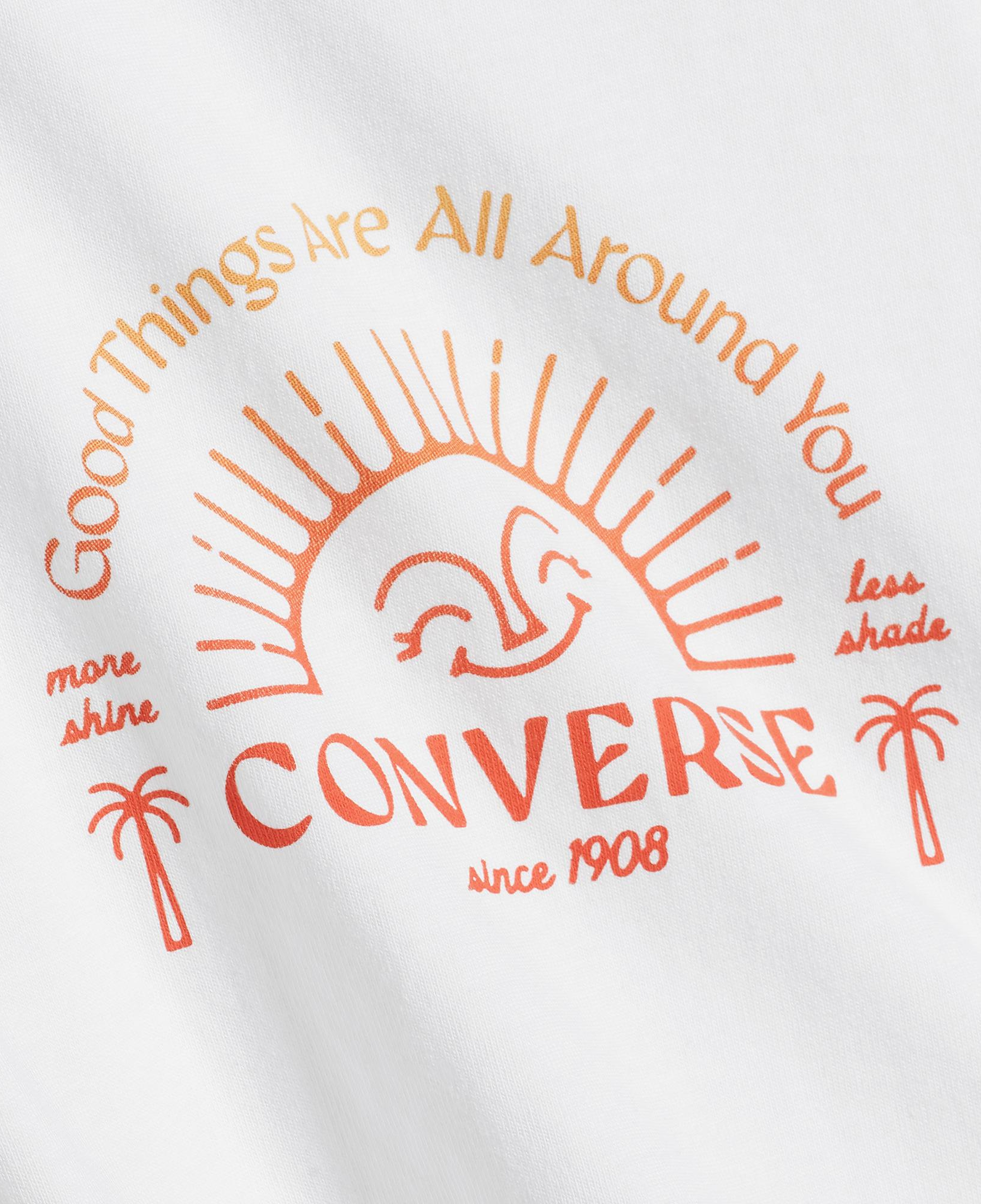 Converse Kadın Beyaz T-Shirt