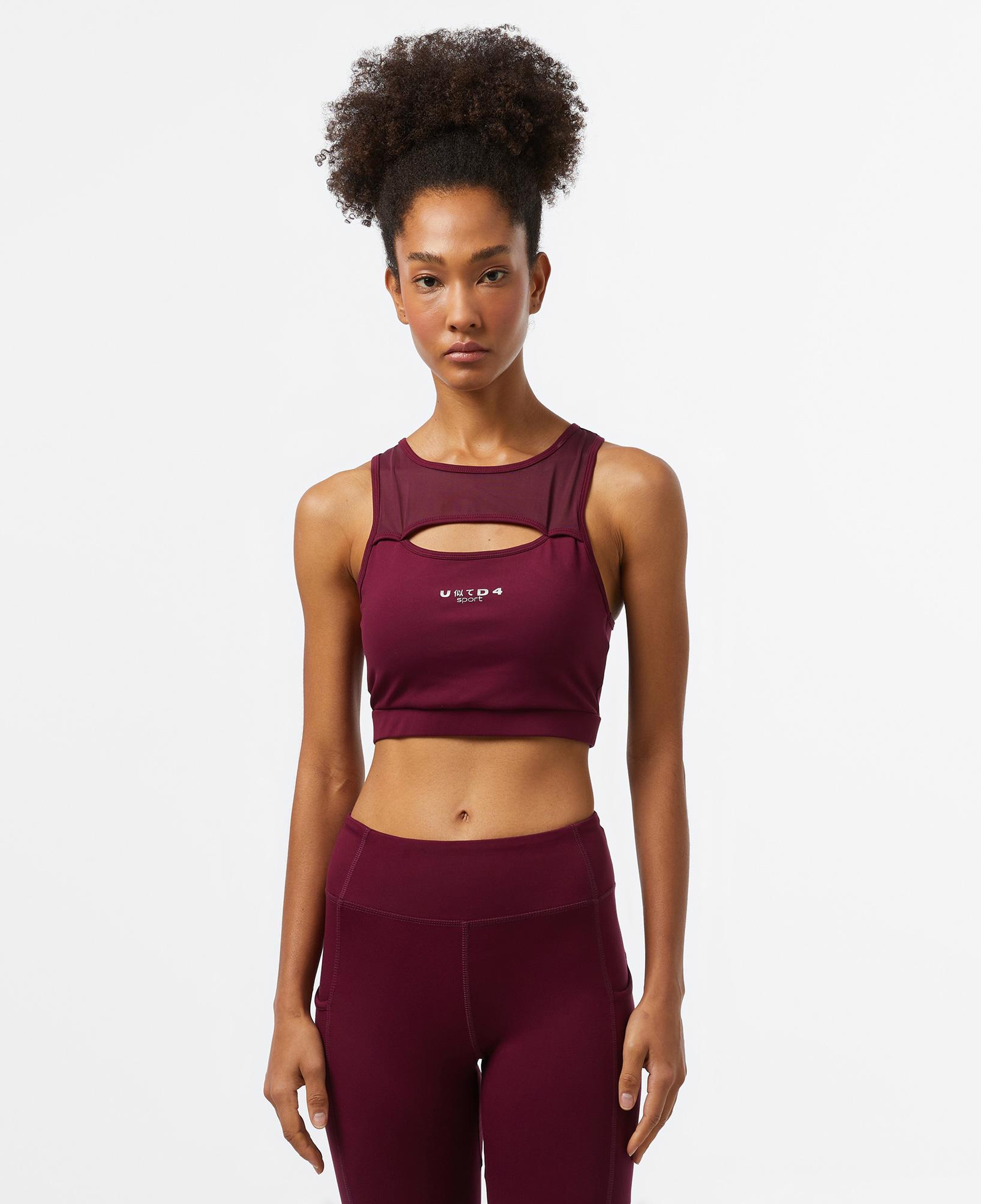 UNITED4 Sport Kadın Bordo Bra