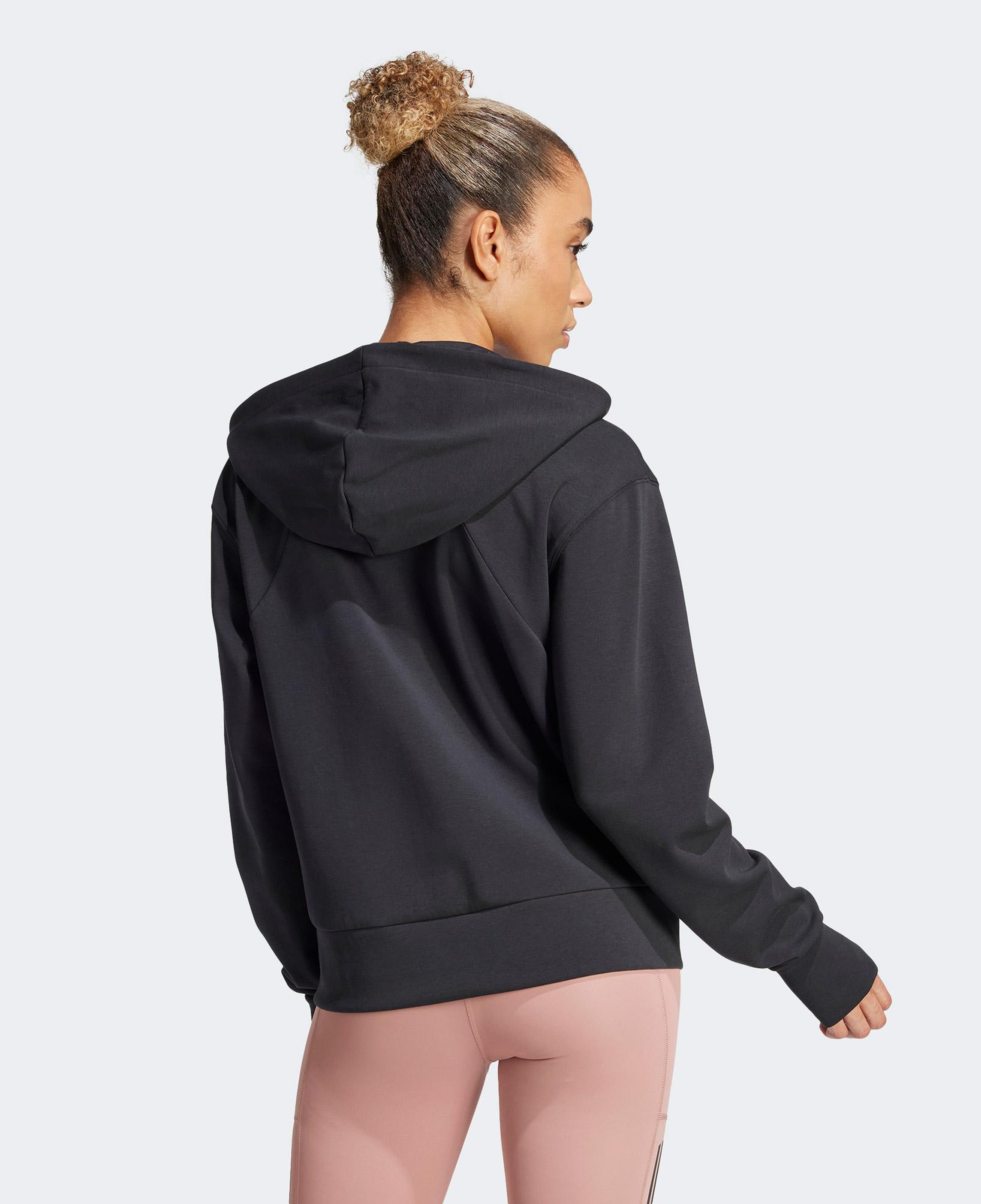 adidas Designed 4 Full Zip Kadın Siyah Sweatshirt